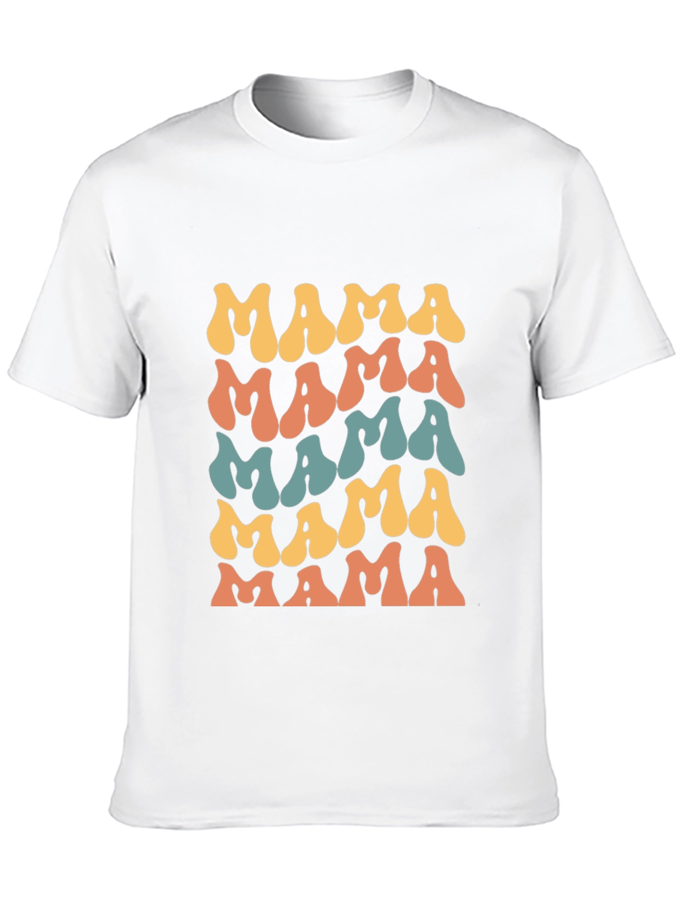 Retro Mama T-Shirt - Groovy Mom Tee