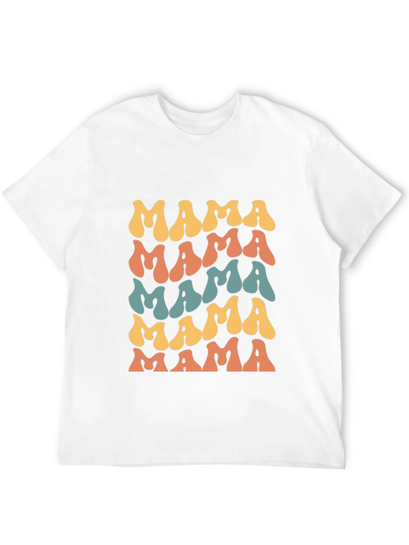 Retro Mama T-Shirt - Groovy Mom Tee