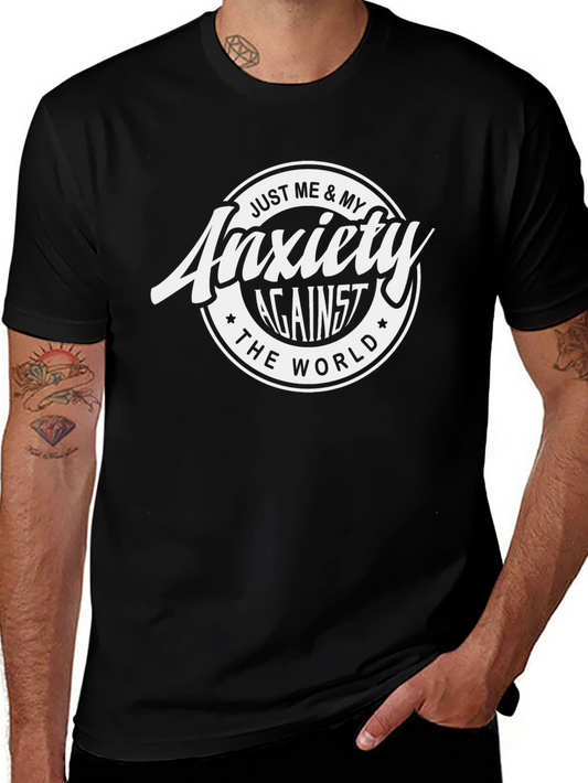 Anxiety Against The World Graphic Tee