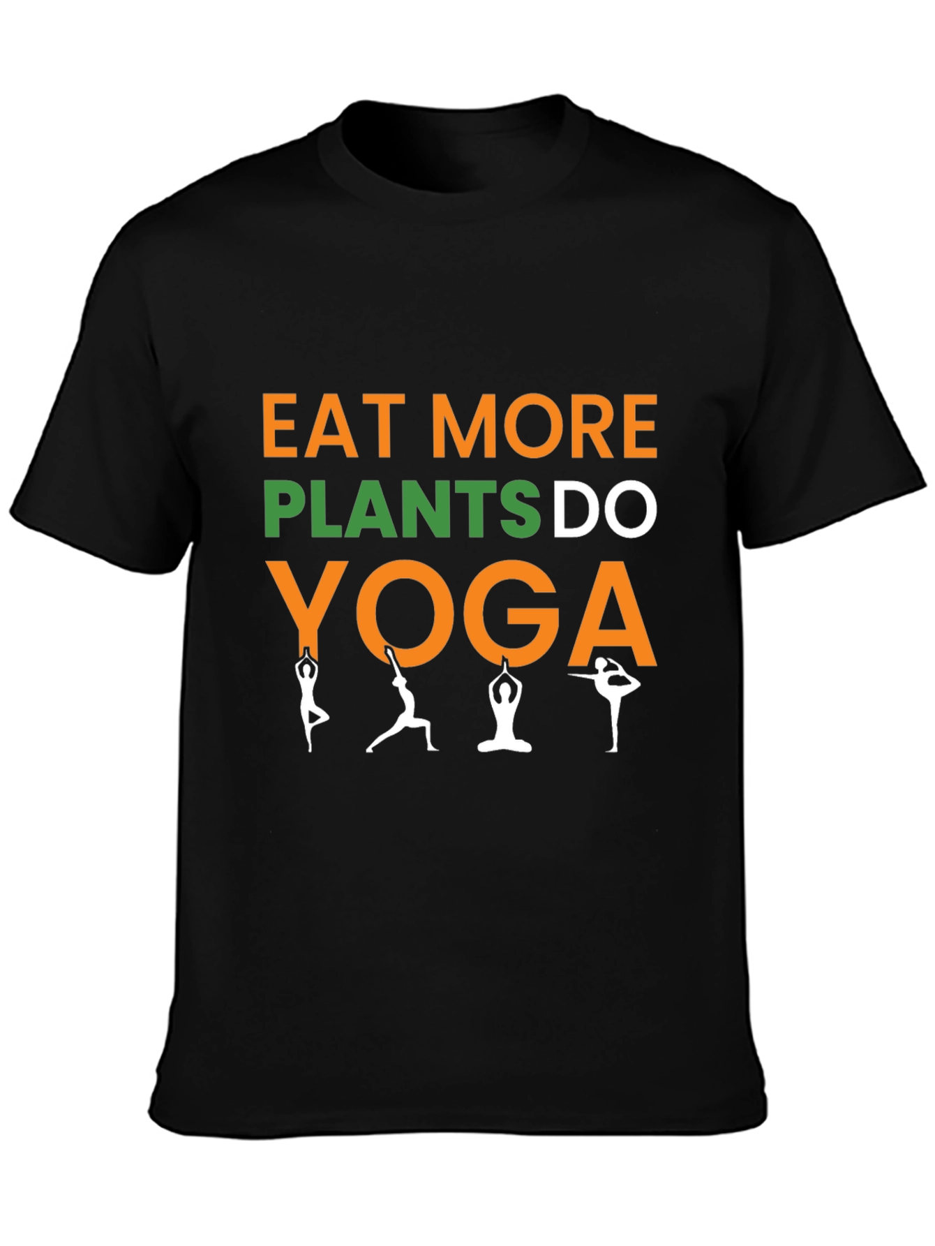 Eat More Plants Do Yoga Graphic Tee