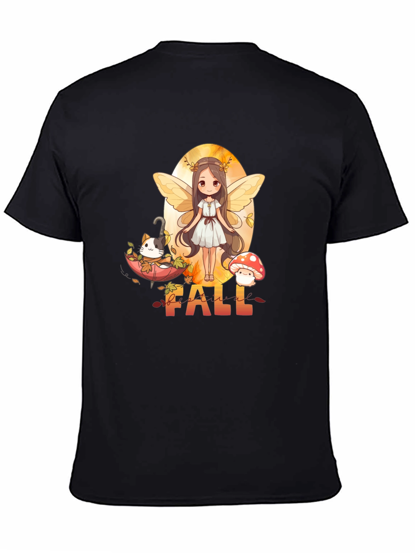 Fall Fairy Graphic T-Shirt