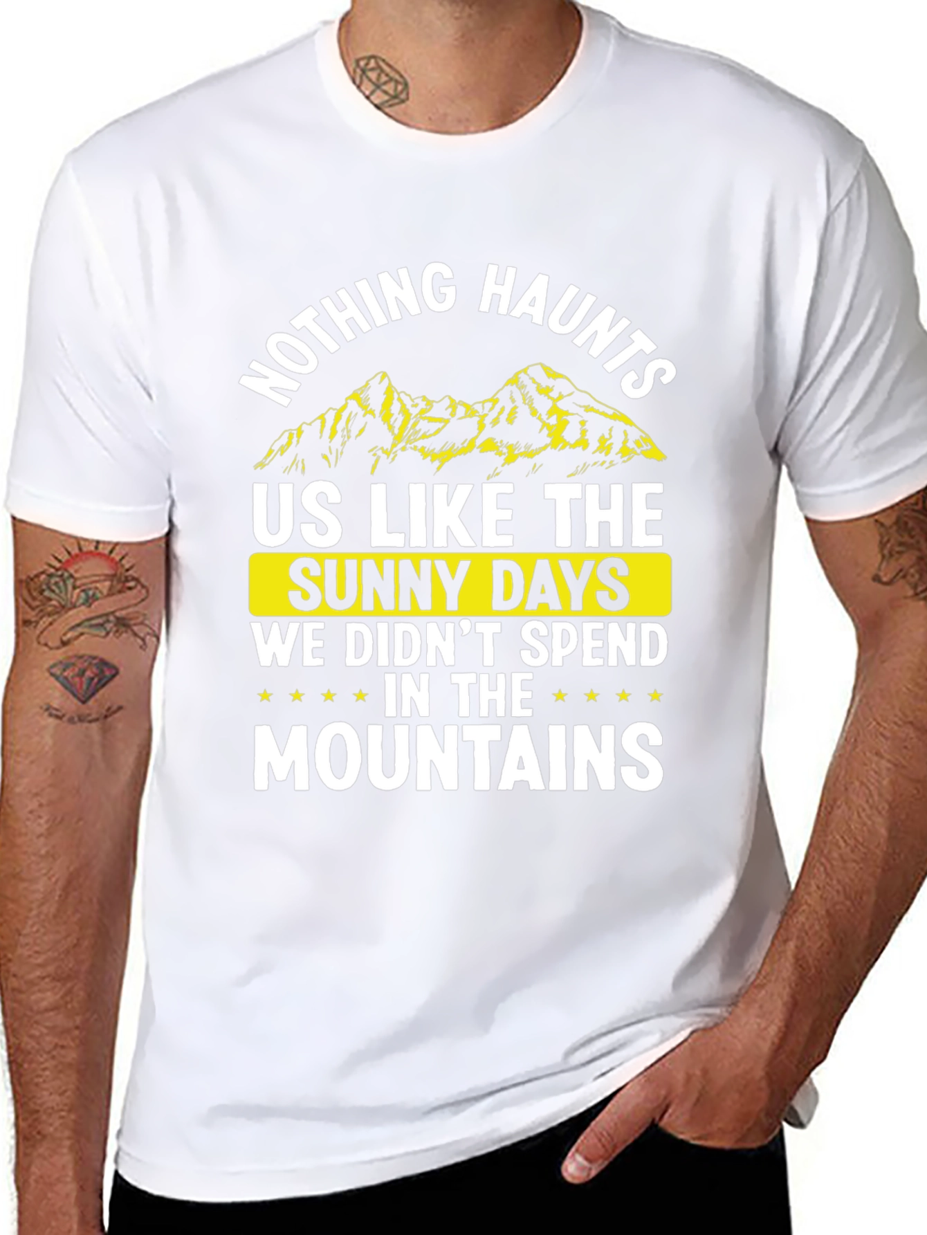 Mountain Lover T-Shirt - Sunny Days Design