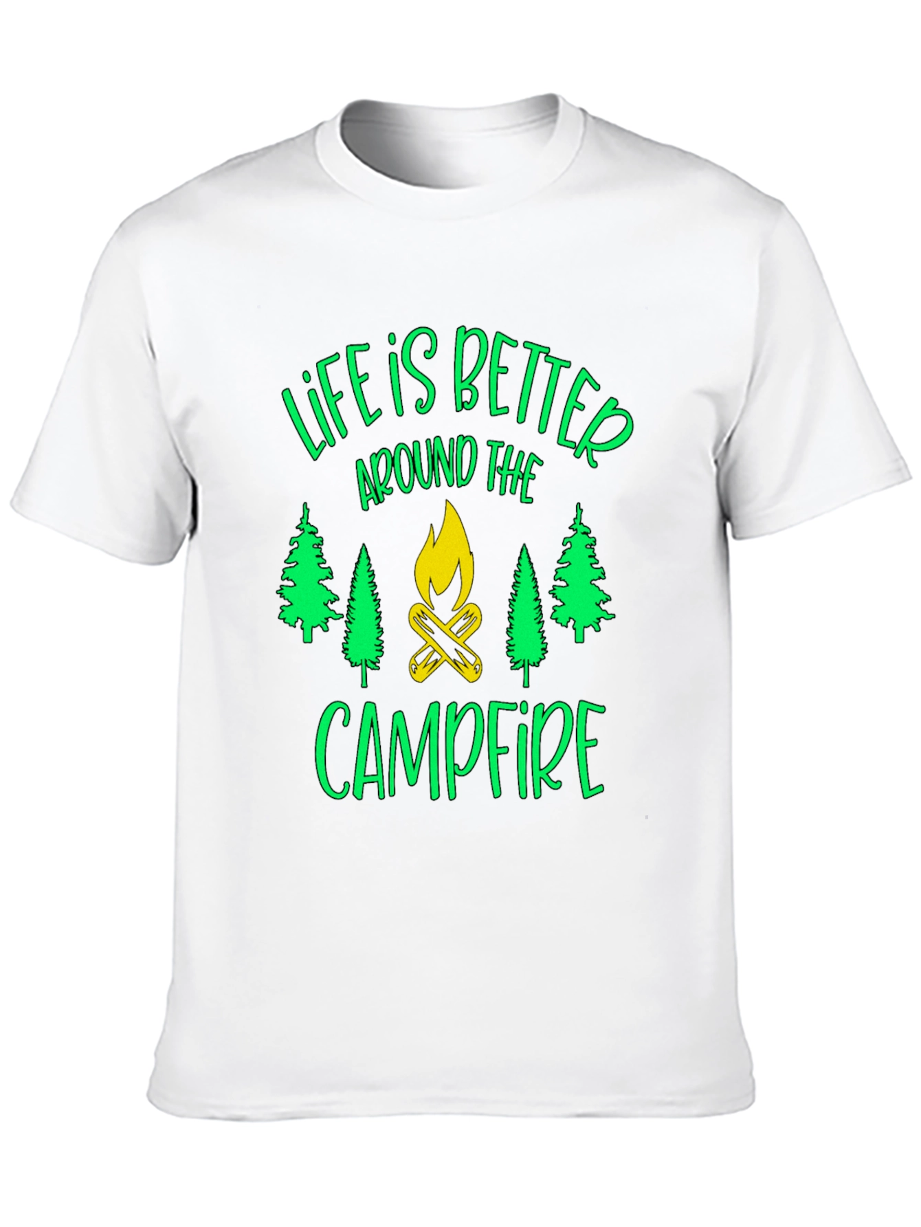 Life is Better Campfire Graphic T-Shirt