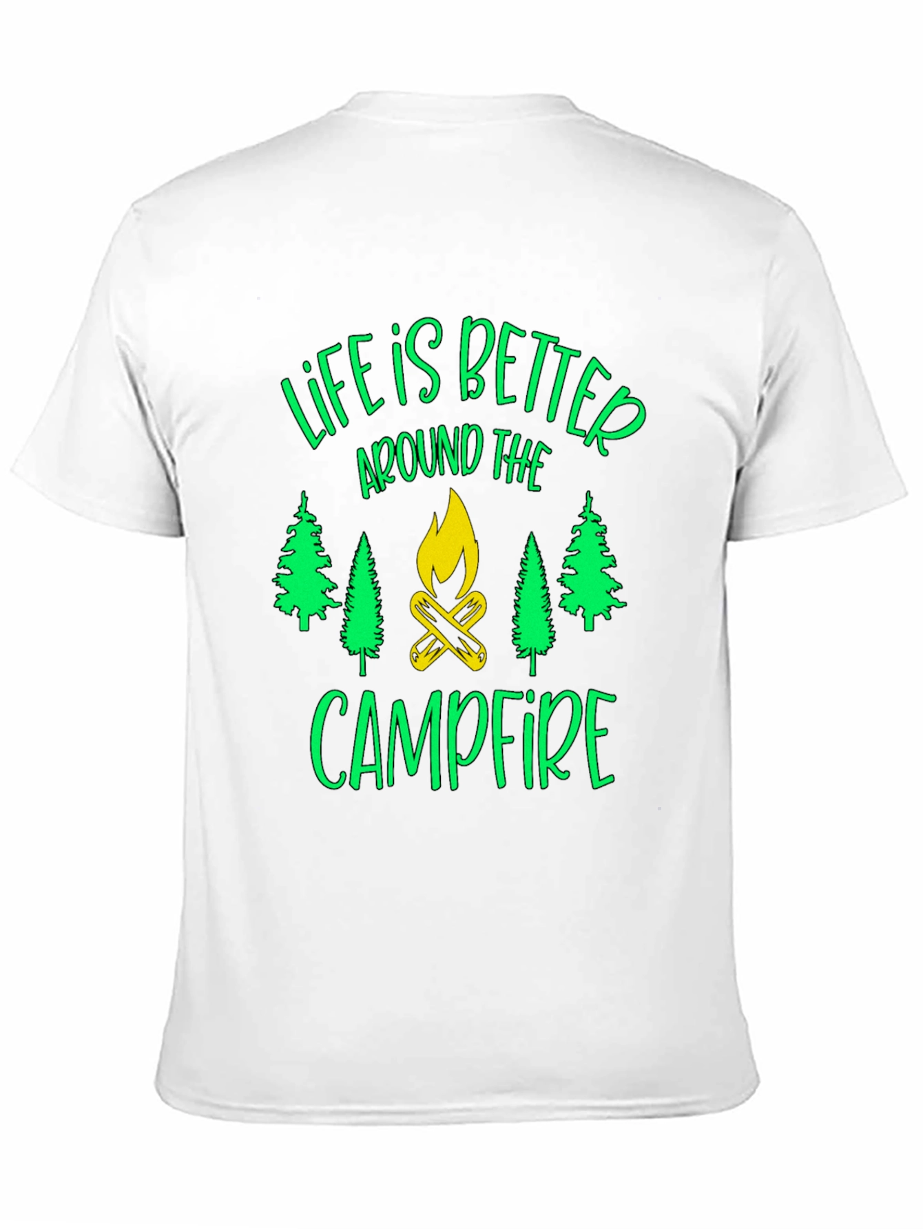 Life is Better Campfire Graphic T-Shirt