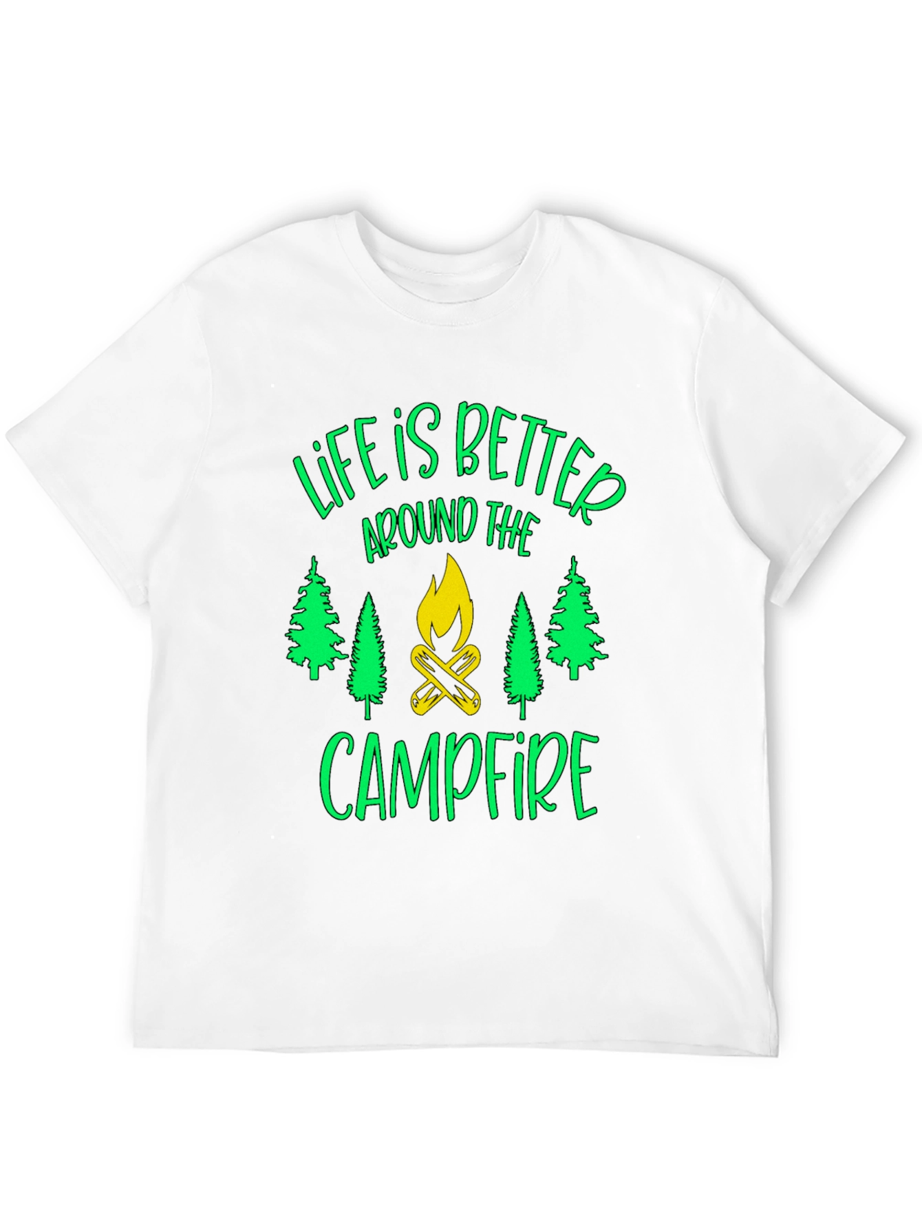 Life is Better Campfire Graphic T-Shirt