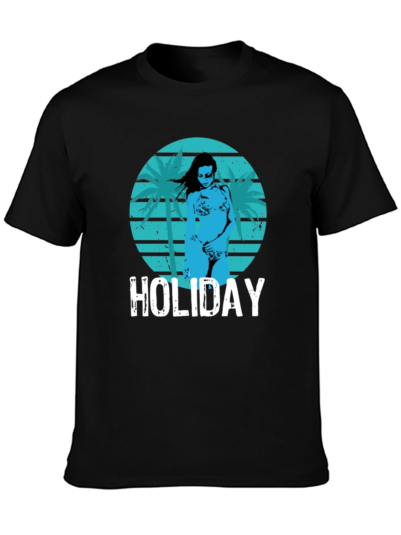 Holiday Beach Graphic Tee - Cool Summer Vibes