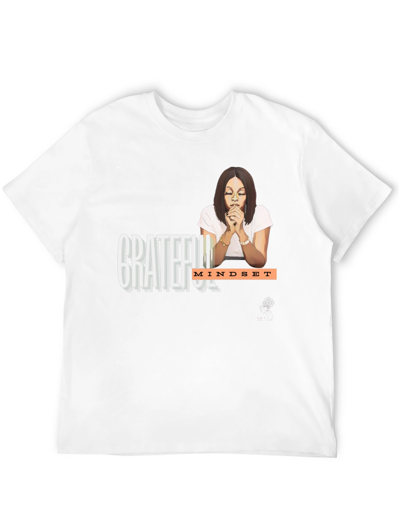 Grateful Mindset Graphic Tee - Stylish & Inspiring