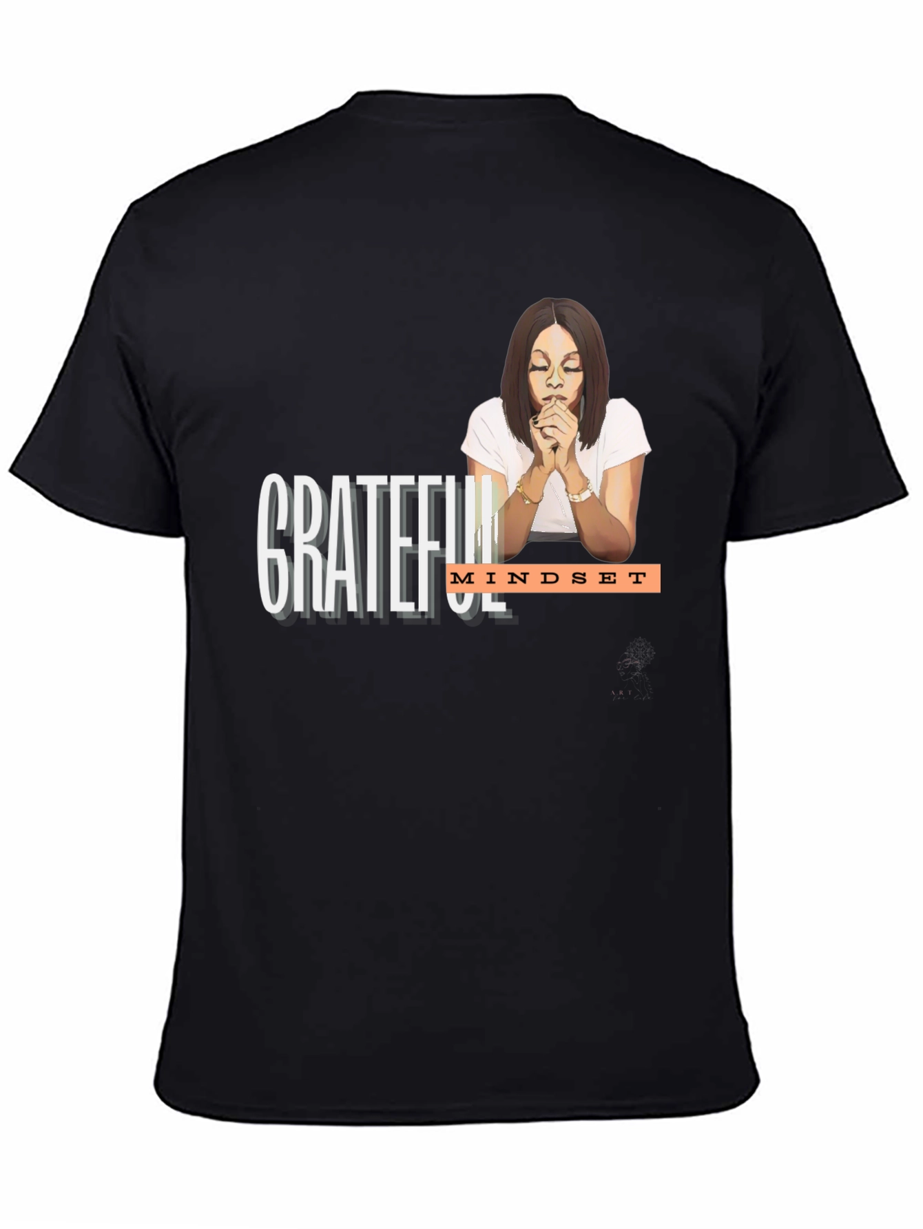 Grateful Mindset Graphic Tee - Stylish & Inspiring