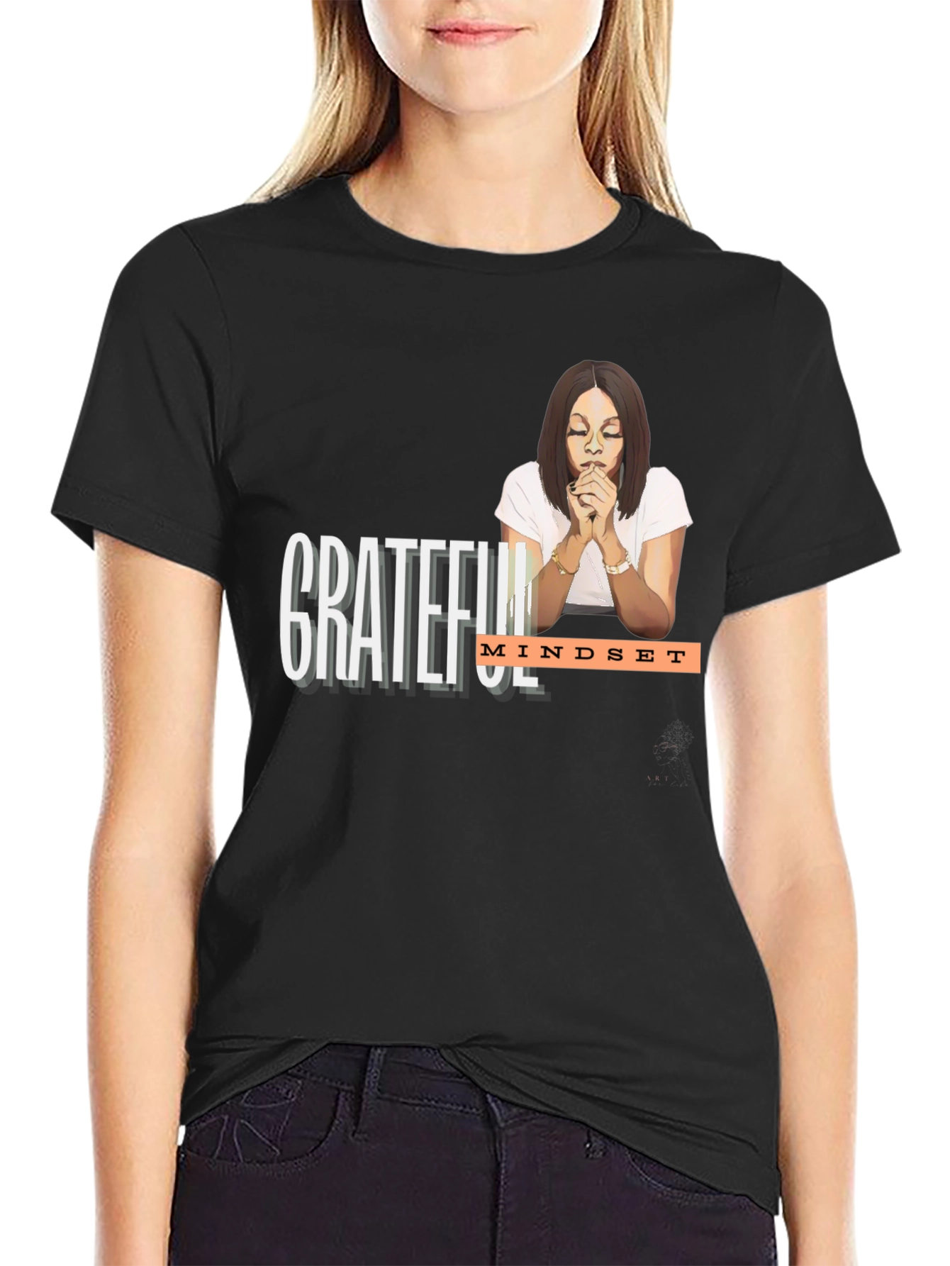 Grateful Mindset Graphic Tee - Stylish & Inspiring