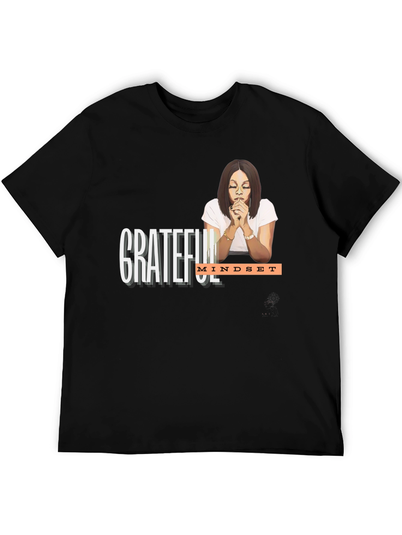 Grateful Mindset Graphic Tee - Stylish & Inspiring