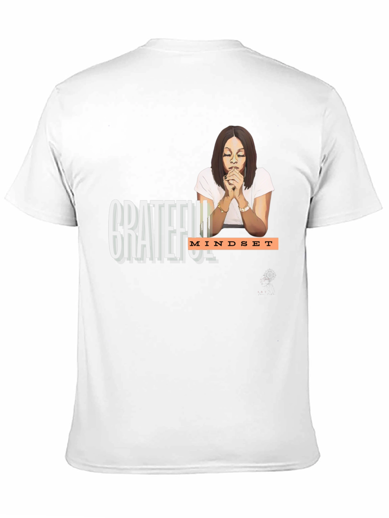 Grateful Mindset Graphic Tee - Stylish & Inspiring