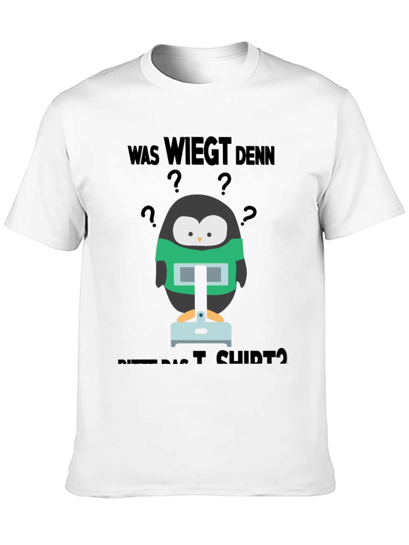 Penguin Weight Shirt Funny T-Shirt