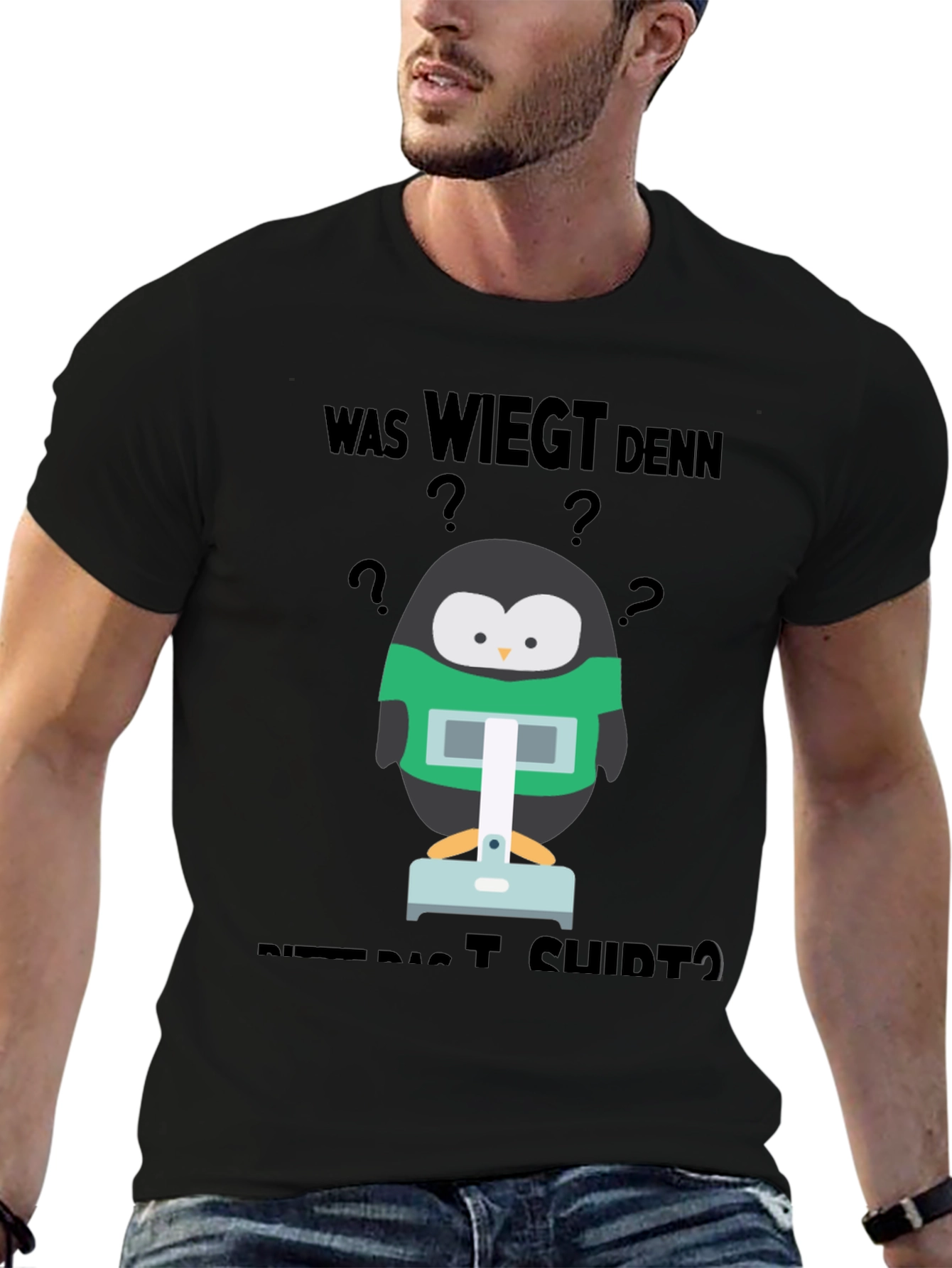 Penguin Weight Shirt Funny T-Shirt