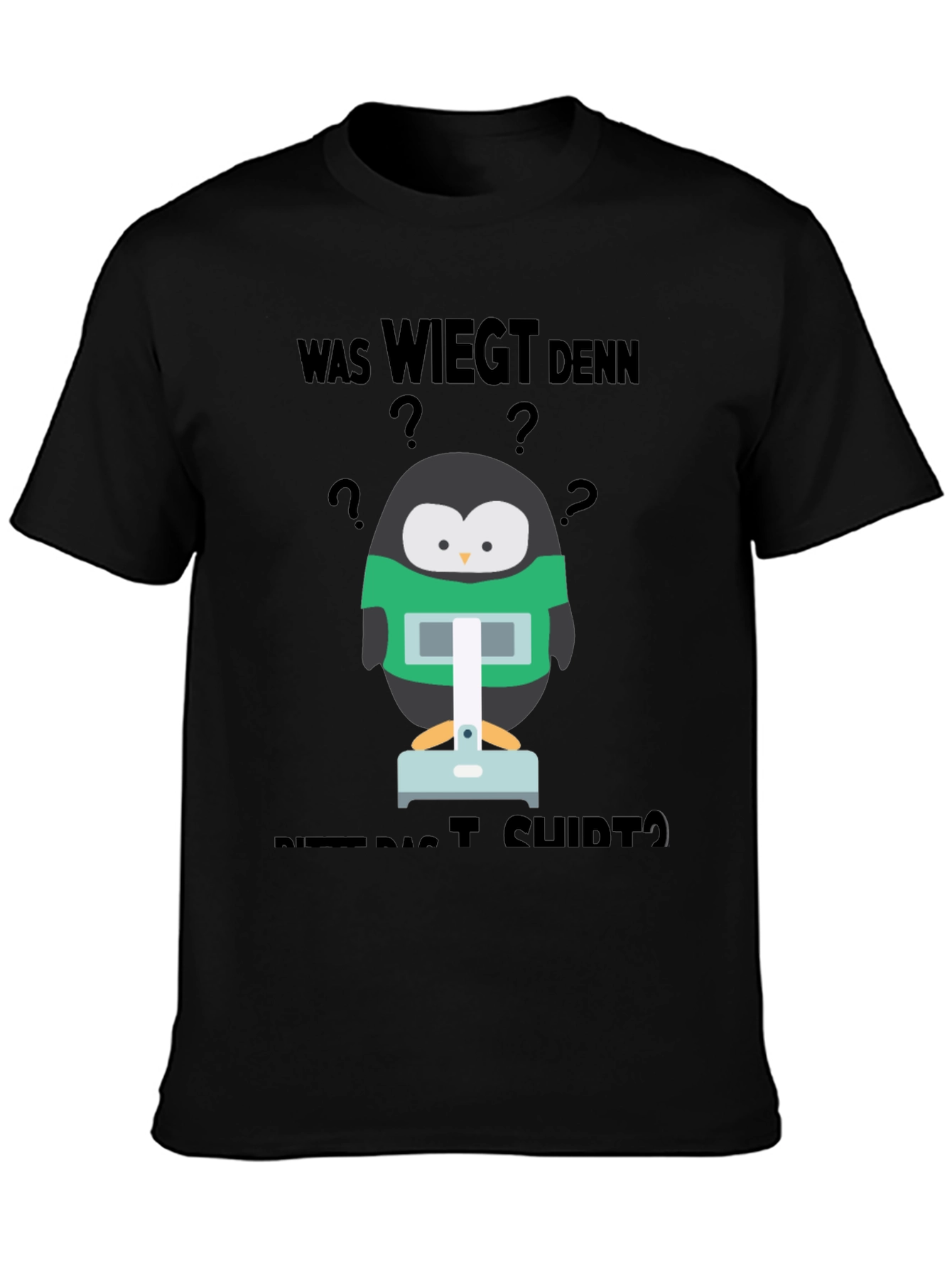Penguin Weight Shirt Funny T-Shirt