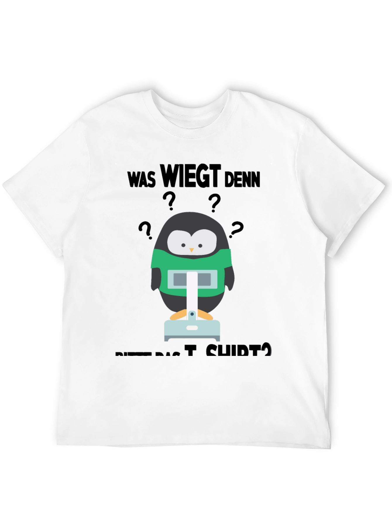 Penguin Weight Shirt Funny T-Shirt