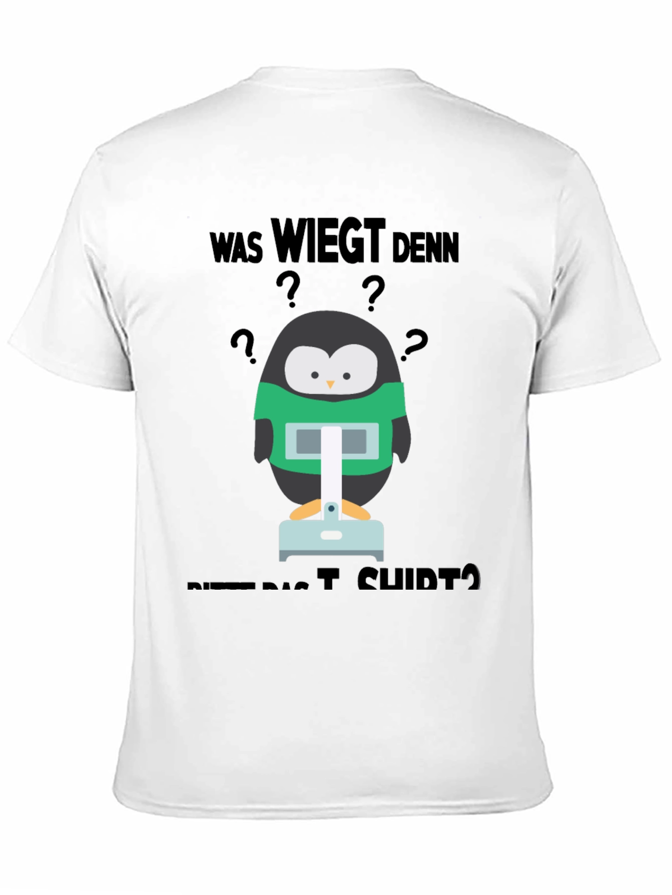 Penguin Weight Shirt Funny T-Shirt