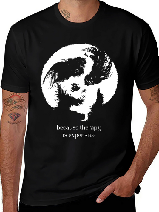 Therapy is Expensive Dog T-Shirt - Funny Dog Lover Tee