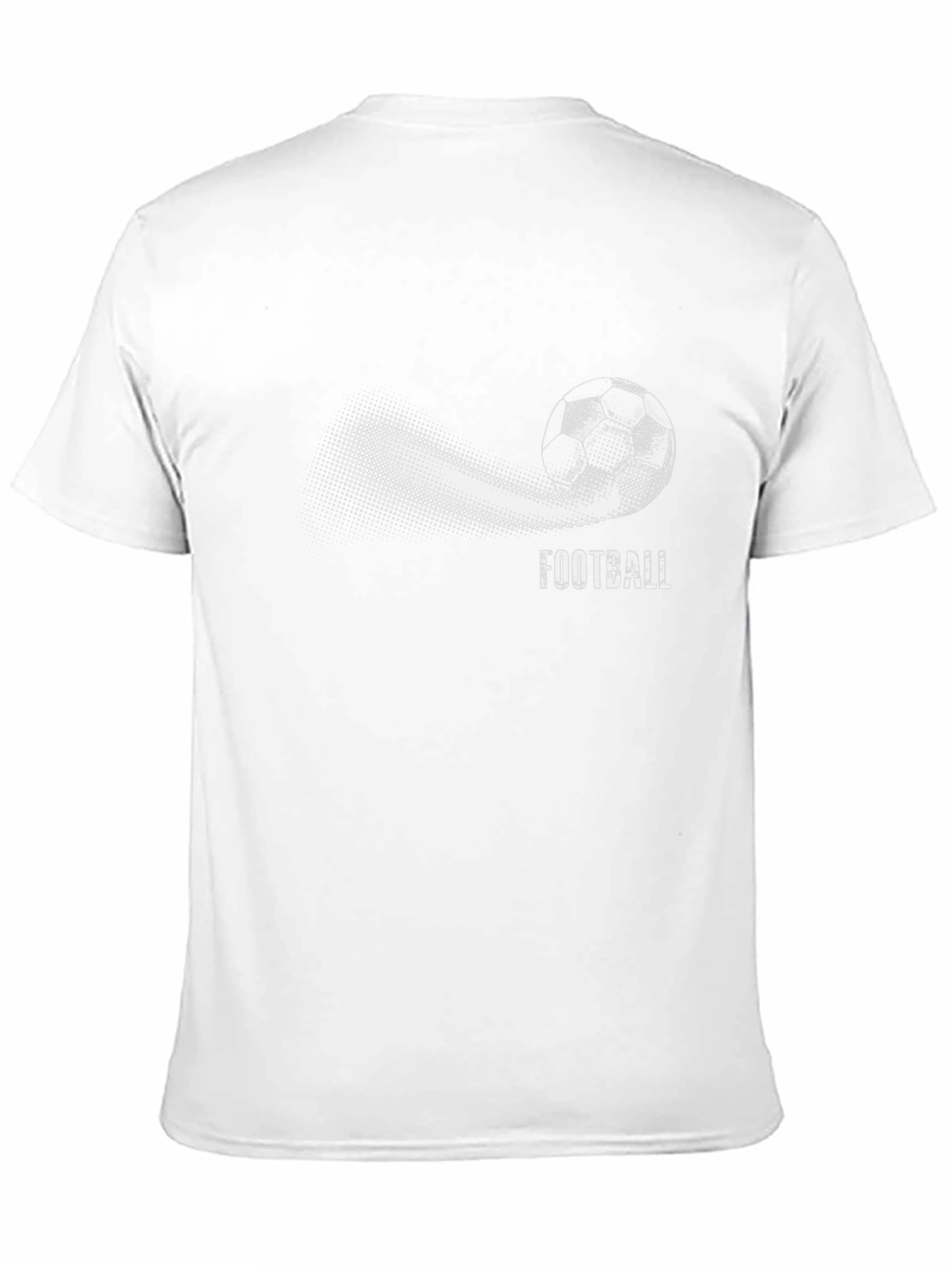 Football Graphic Black T-Shirt