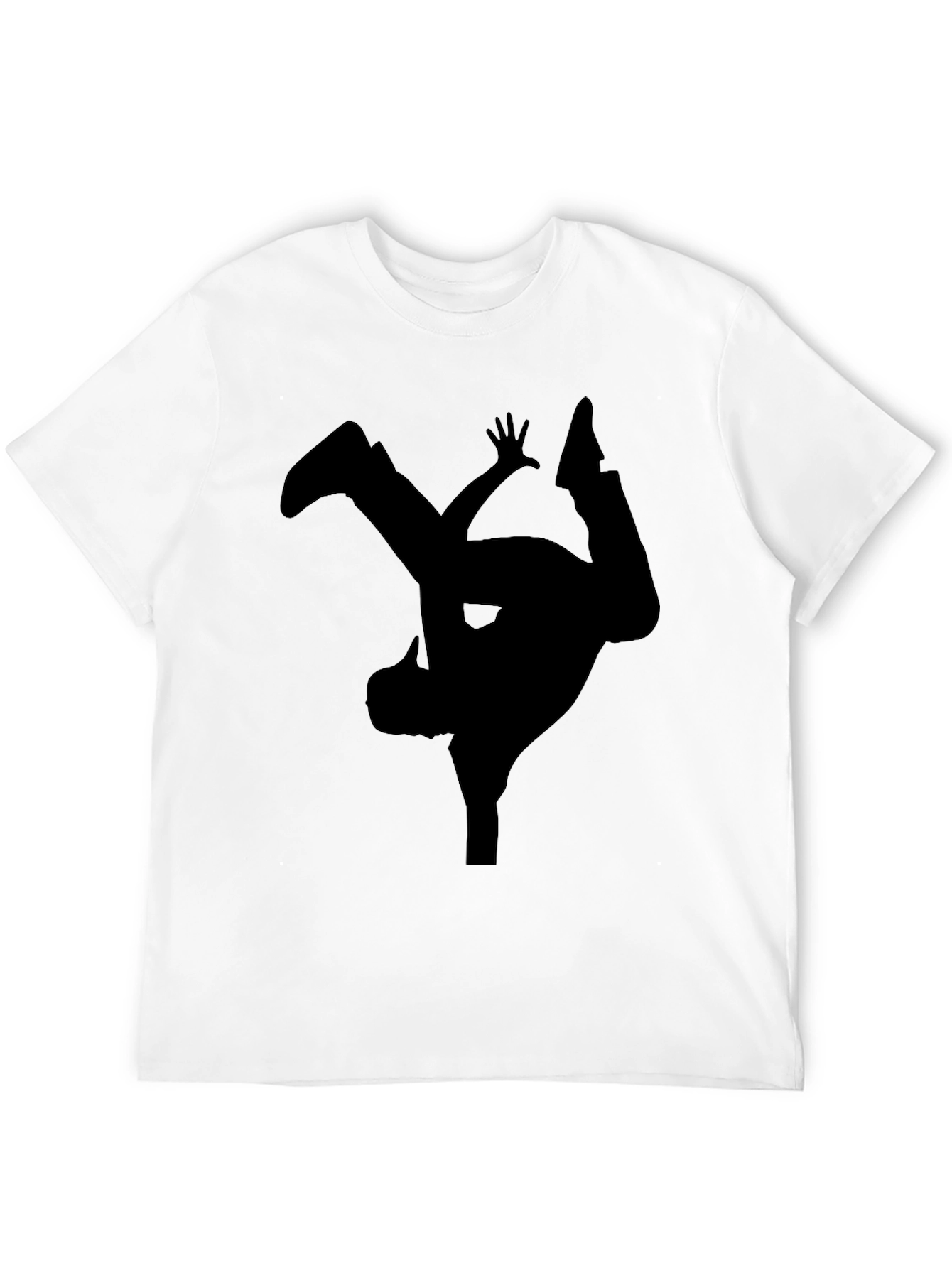 Breakdance Silhouette Black T-Shirt