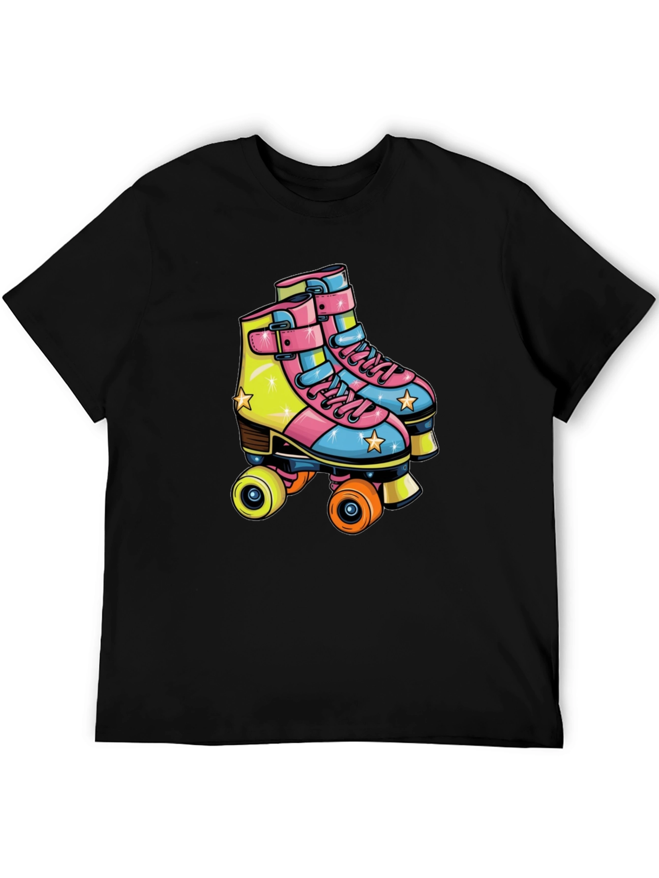 Retro Roller Skate Graphic Tee