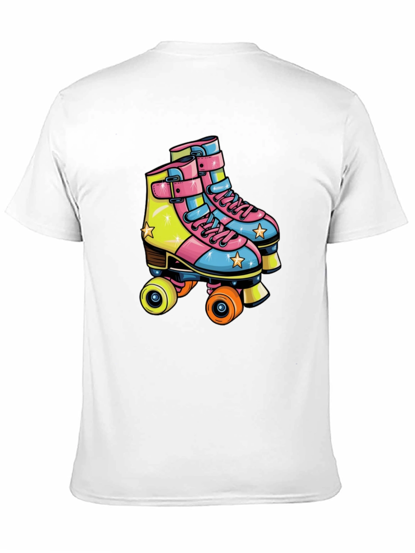 Retro Roller Skate Graphic Tee