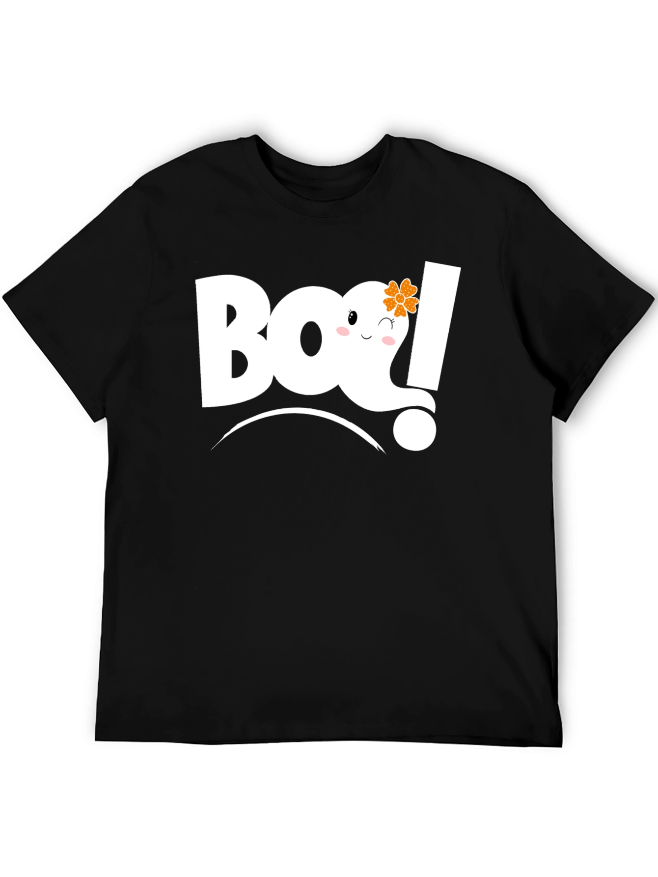 Boo! Halloween Ghost Graphic Tee