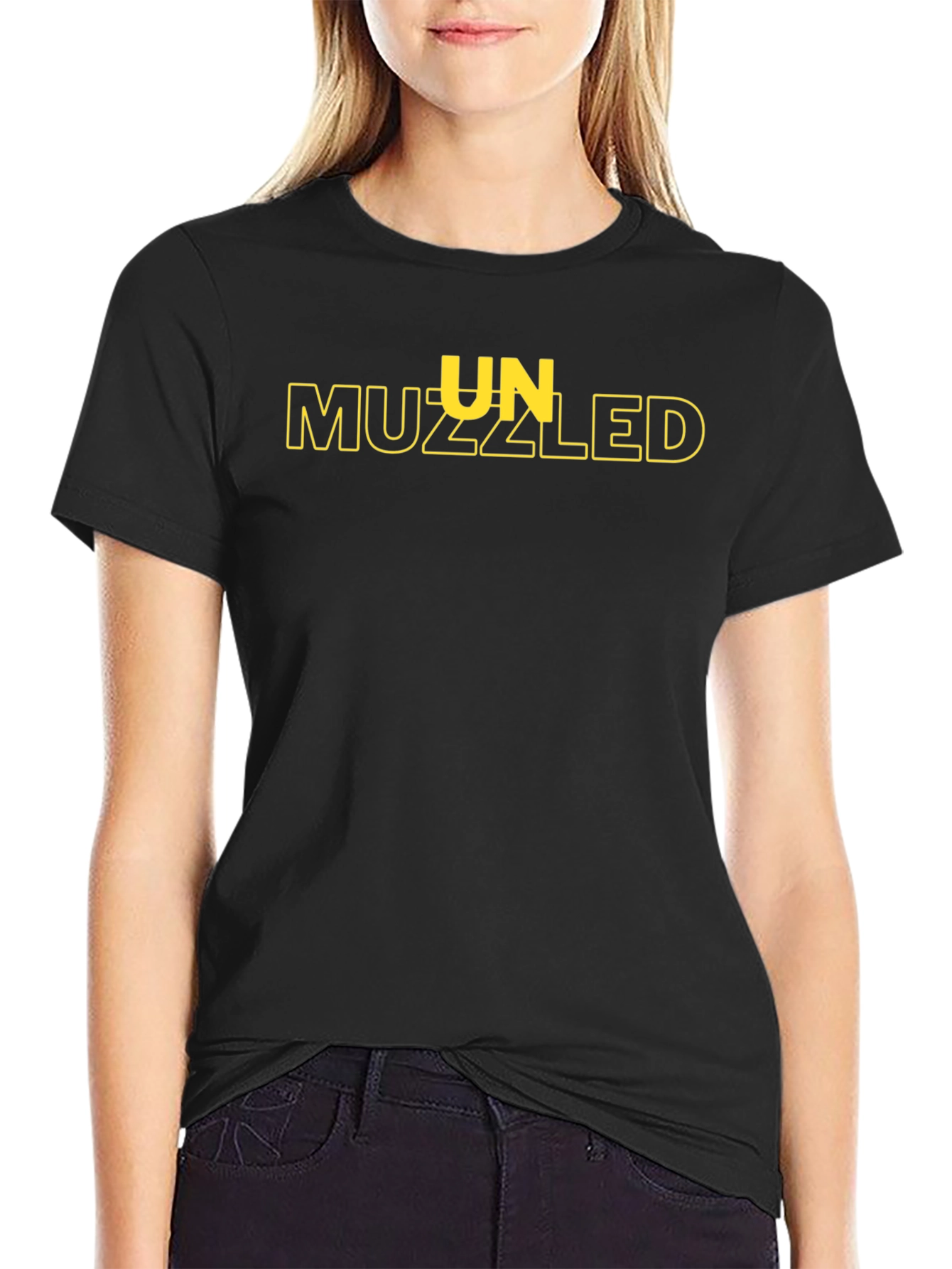 Unmuzzled Graphic Tee - Bold Statement Shirt