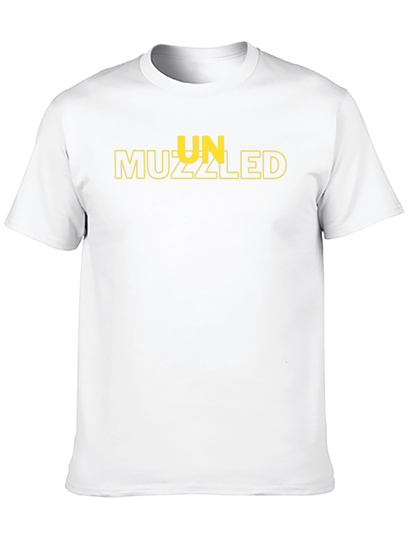 Unmuzzled Graphic Tee - Bold Statement Shirt