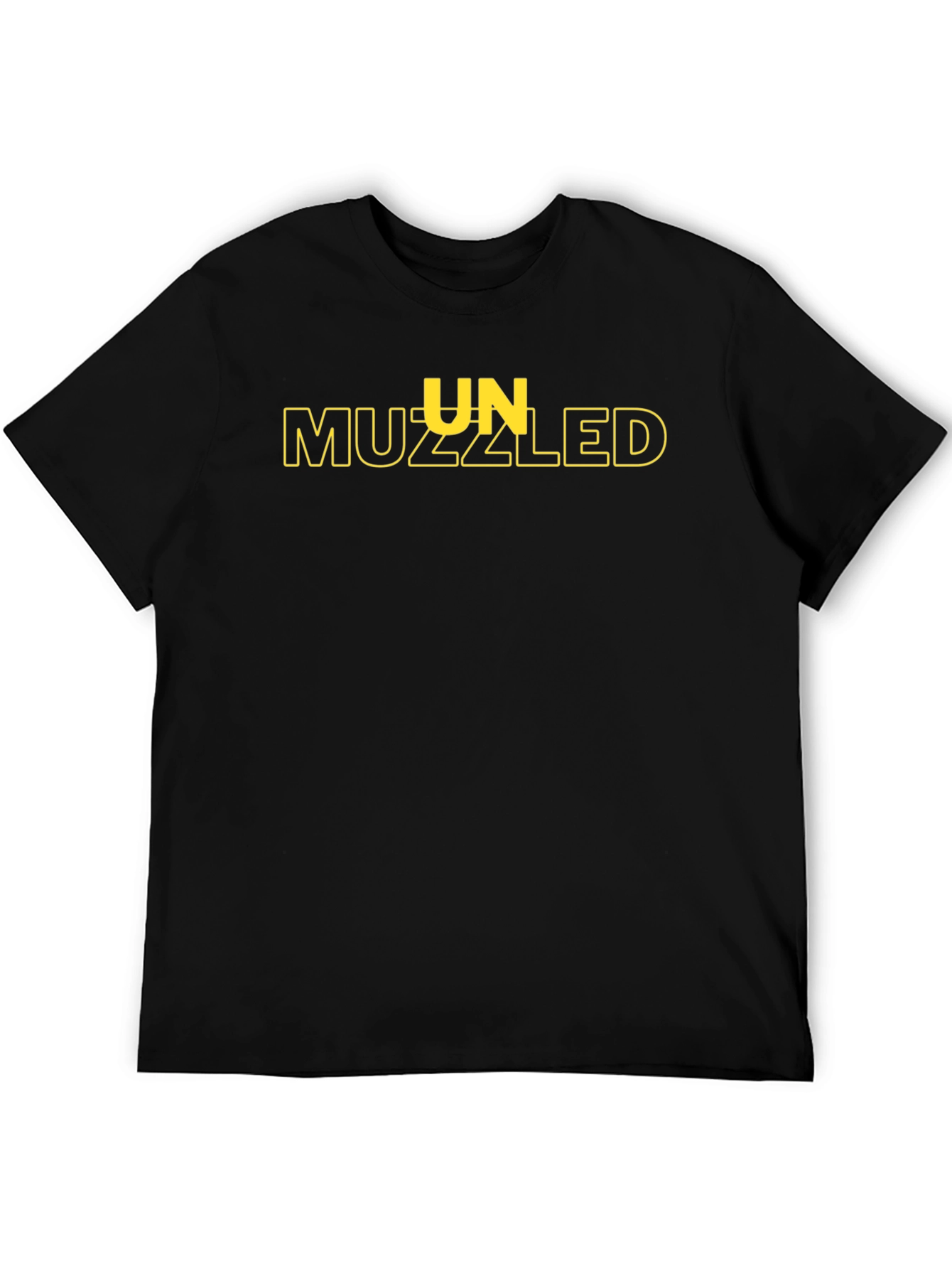 Unmuzzled Graphic Tee - Bold Statement Shirt