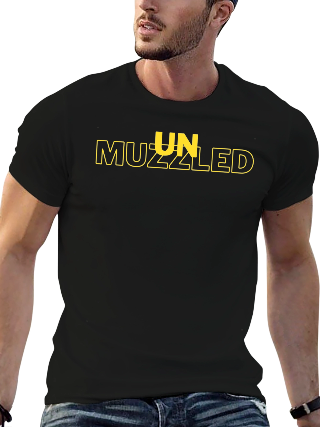 Unmuzzled Graphic Tee - Bold Statement Shirt