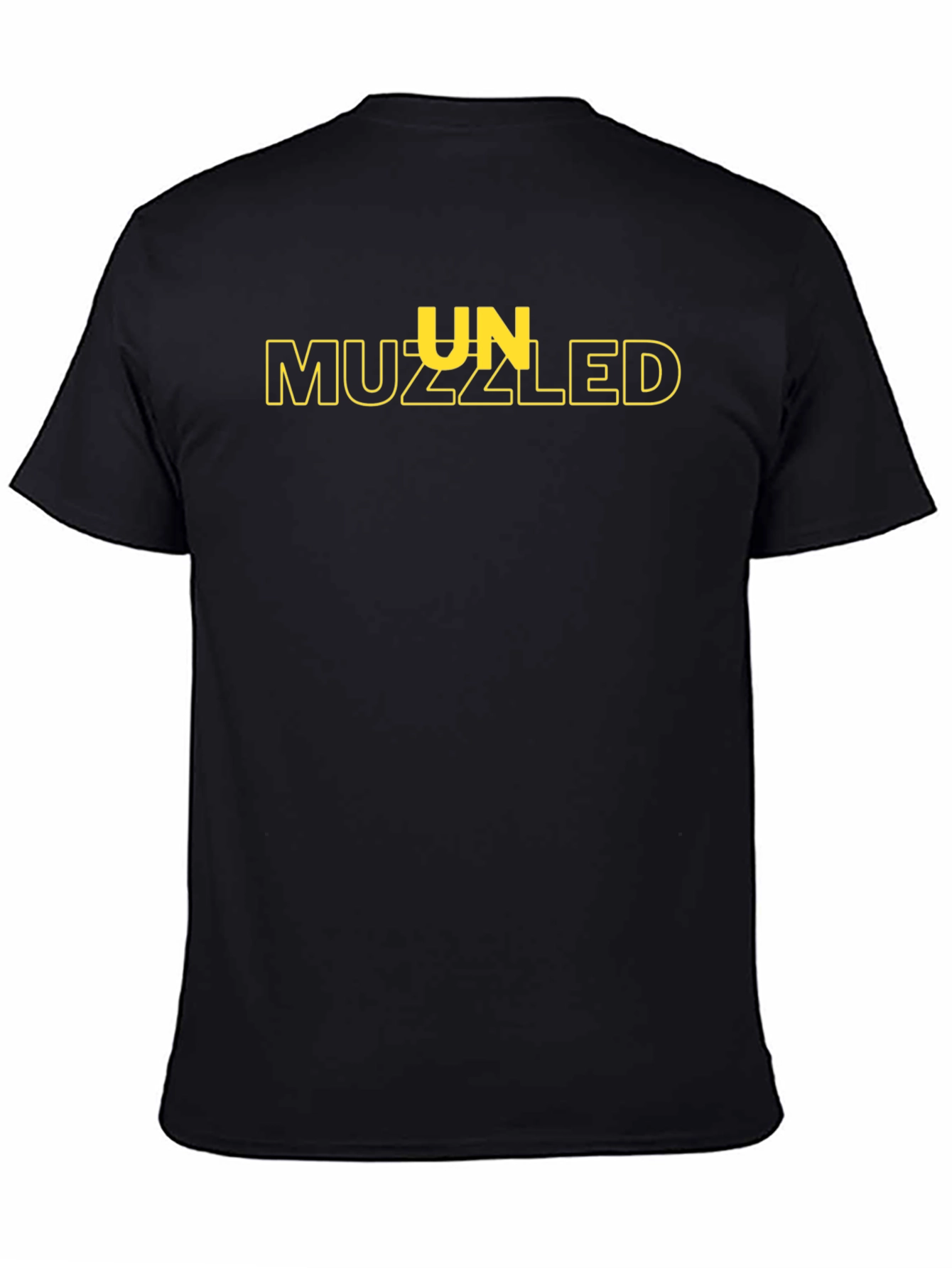 Unmuzzled Graphic Tee - Bold Statement Shirt