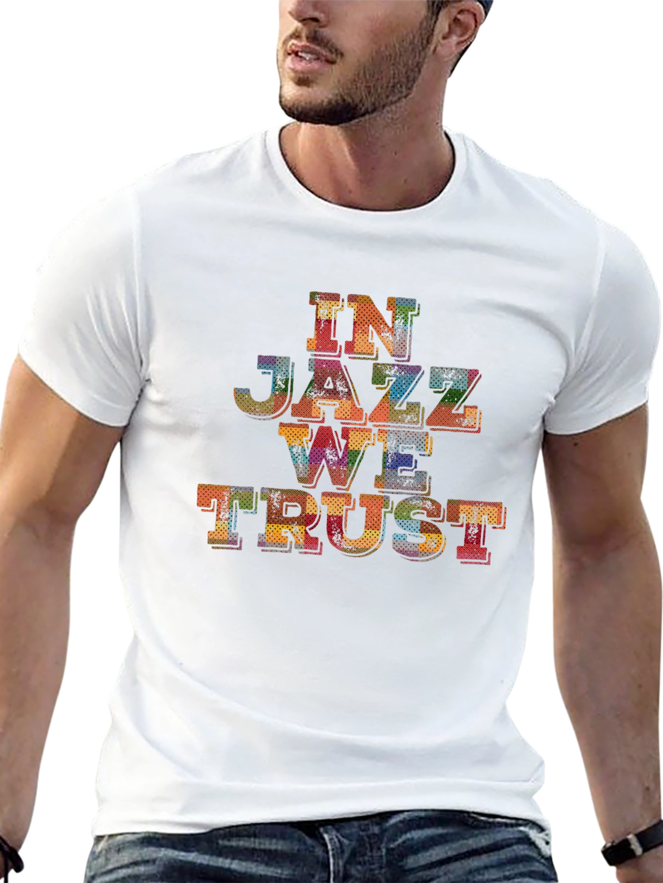 In Jazz We Trust T-Shirt - Cool Music Tee