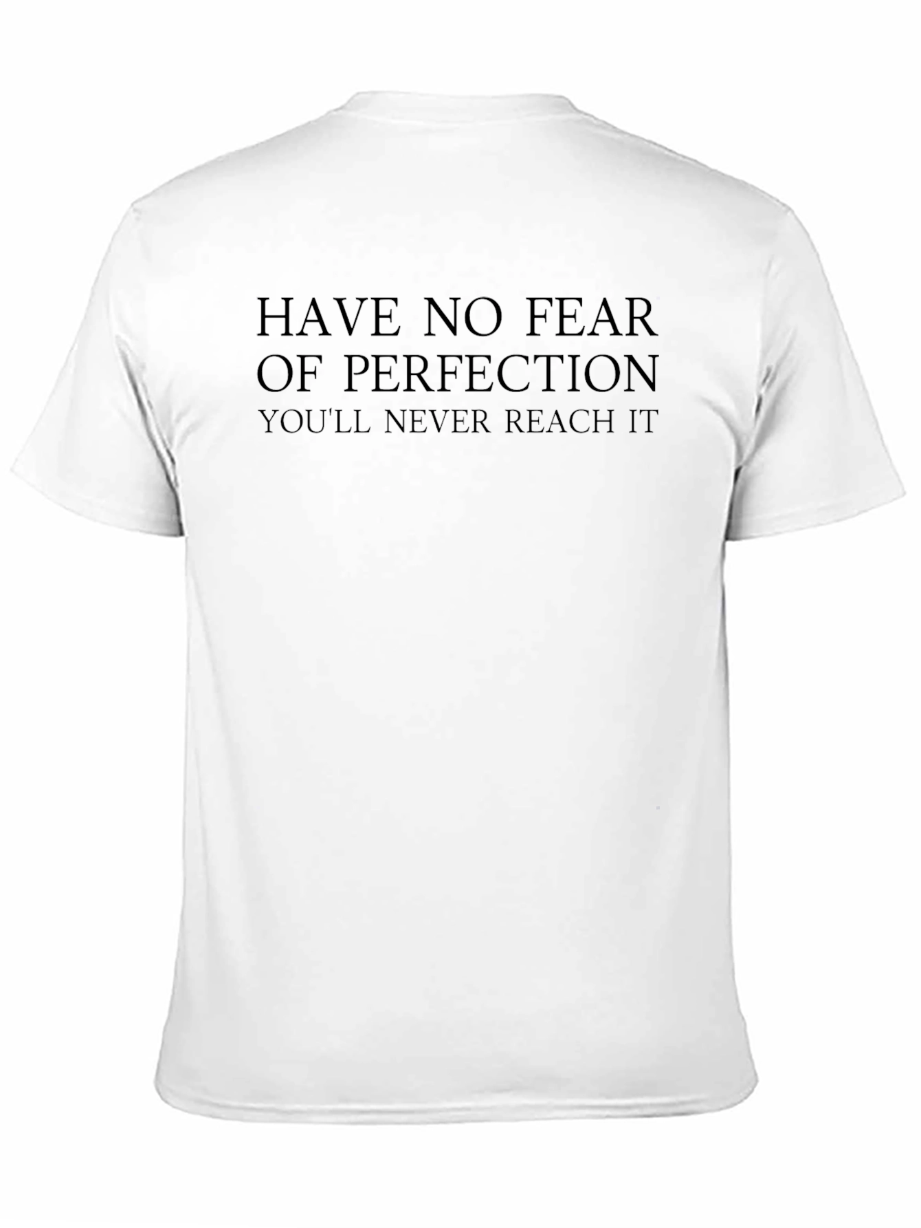 Have No Fear Graphic Tee - Black Cotton T-Shirt