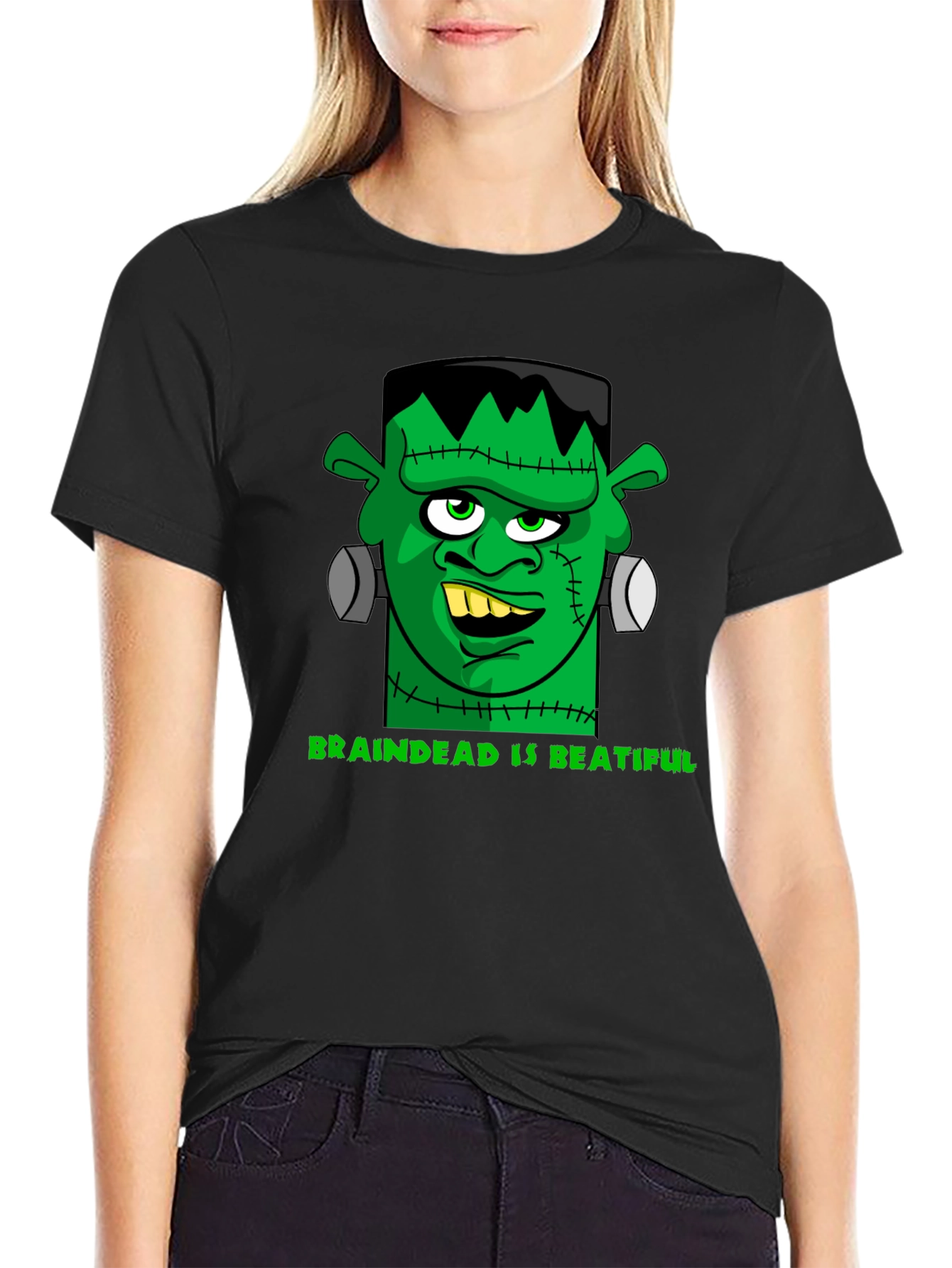 Frankenstein Brain Dead is Beatiful T-Shirt