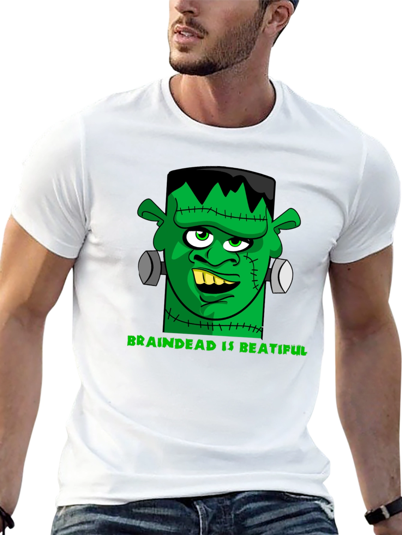 Frankenstein Brain Dead is Beatiful T-Shirt
