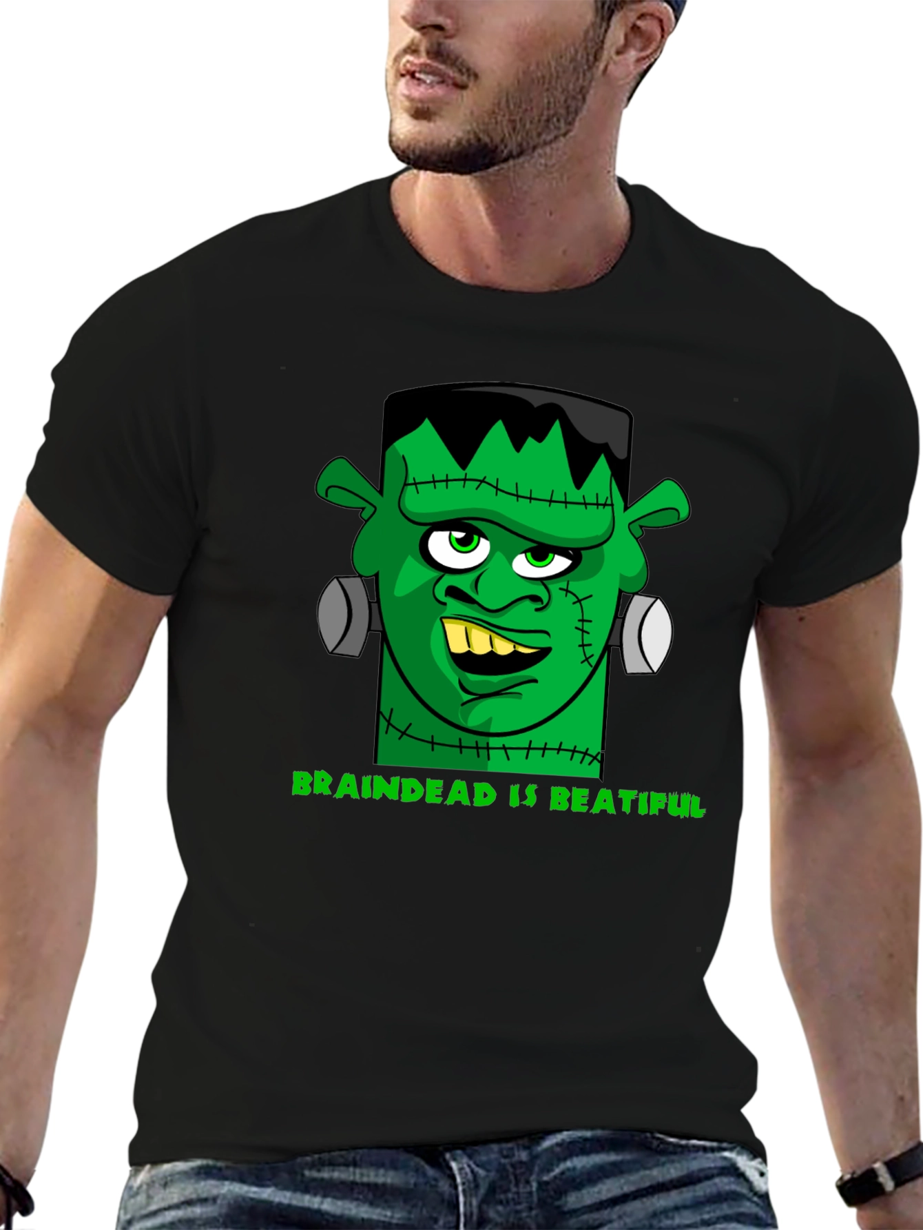 Frankenstein Brain Dead is Beatiful T-Shirt