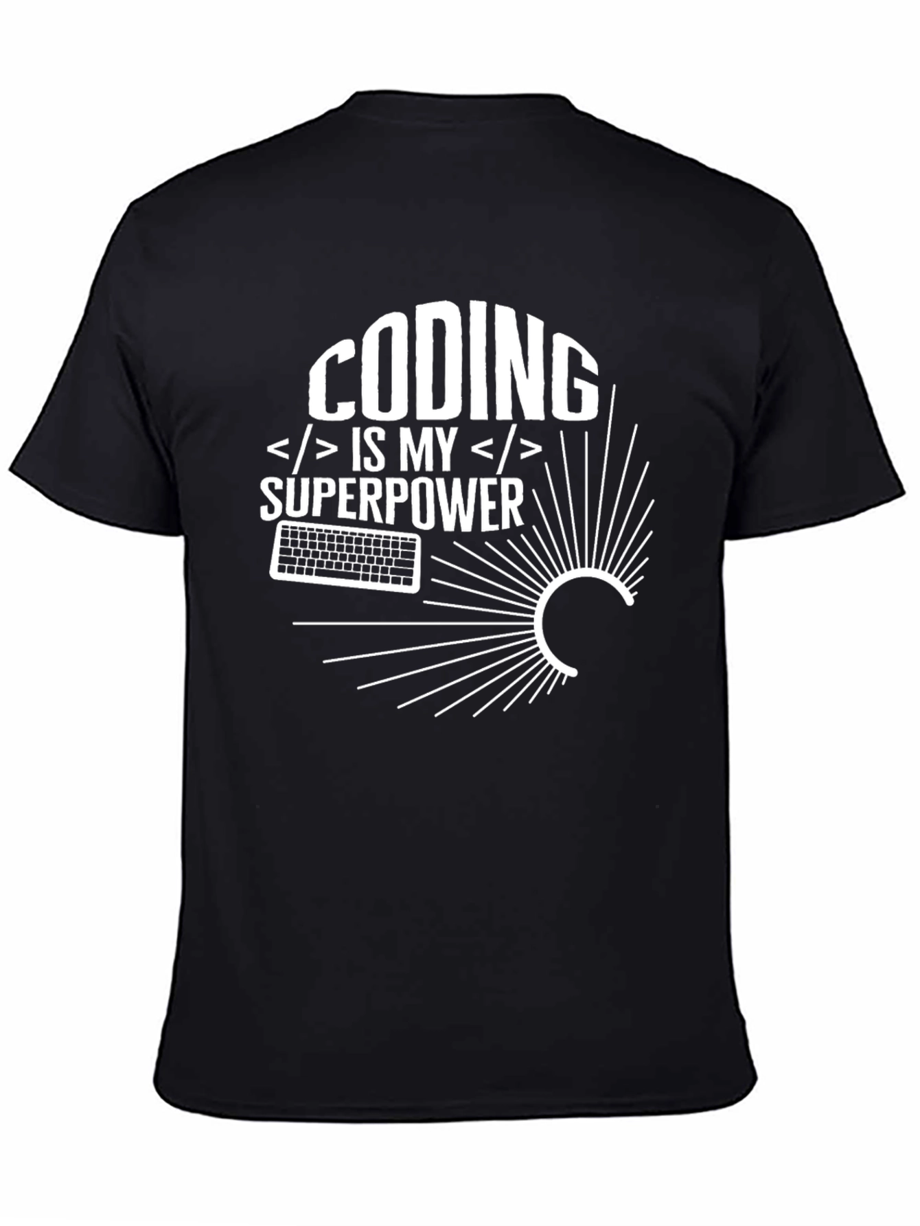 Coding is My Superpower Graphic T-Shirt