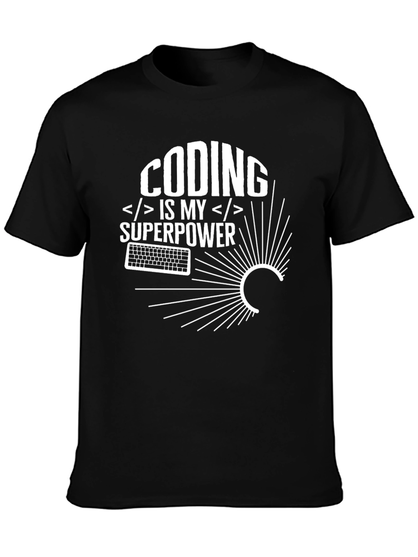 Coding is My Superpower Graphic T-Shirt