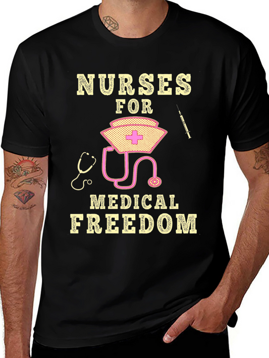 Nurses For Medical Freedom Graphic T-Shirt