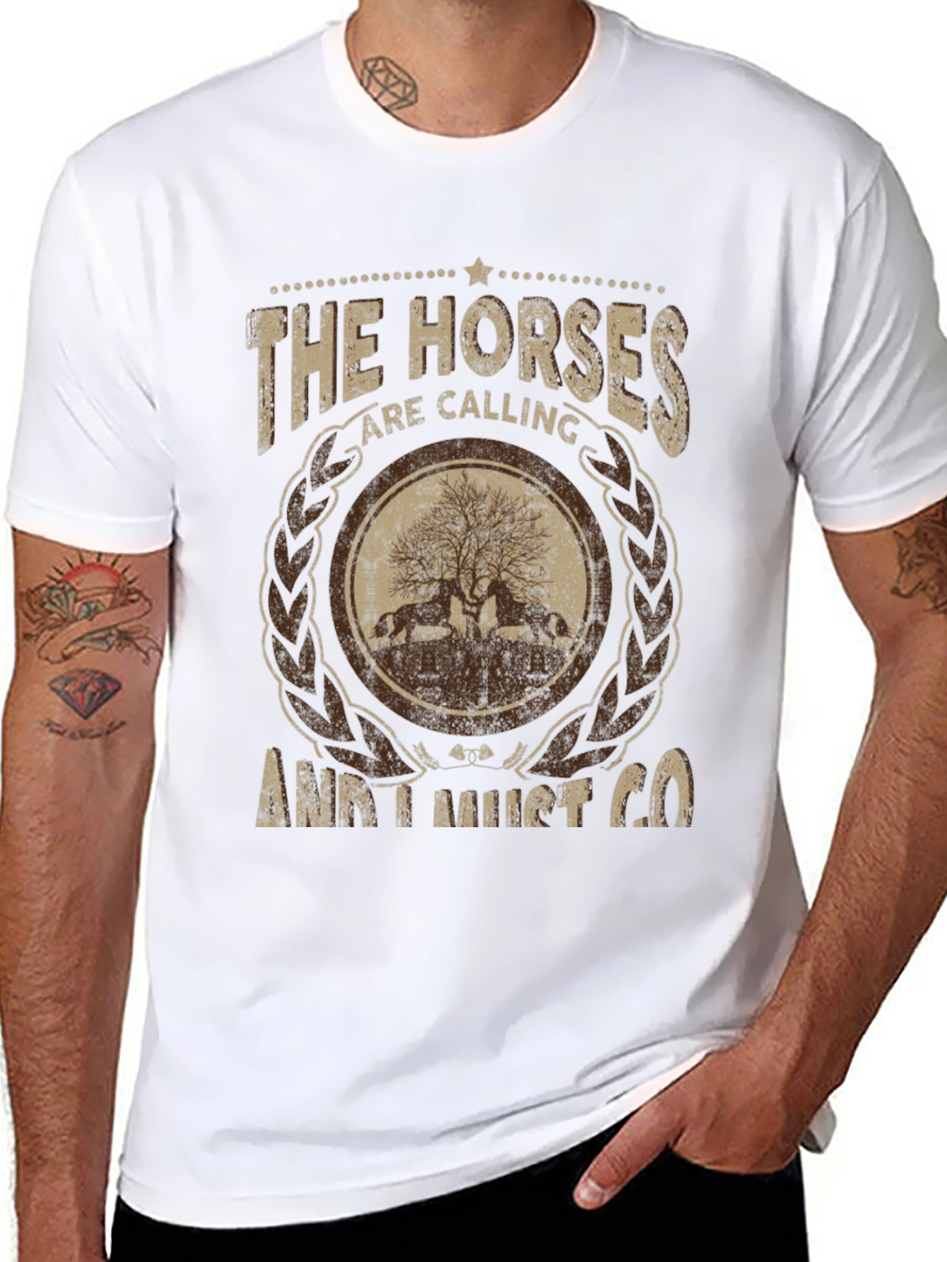 The Horses are Calling T-Shirt