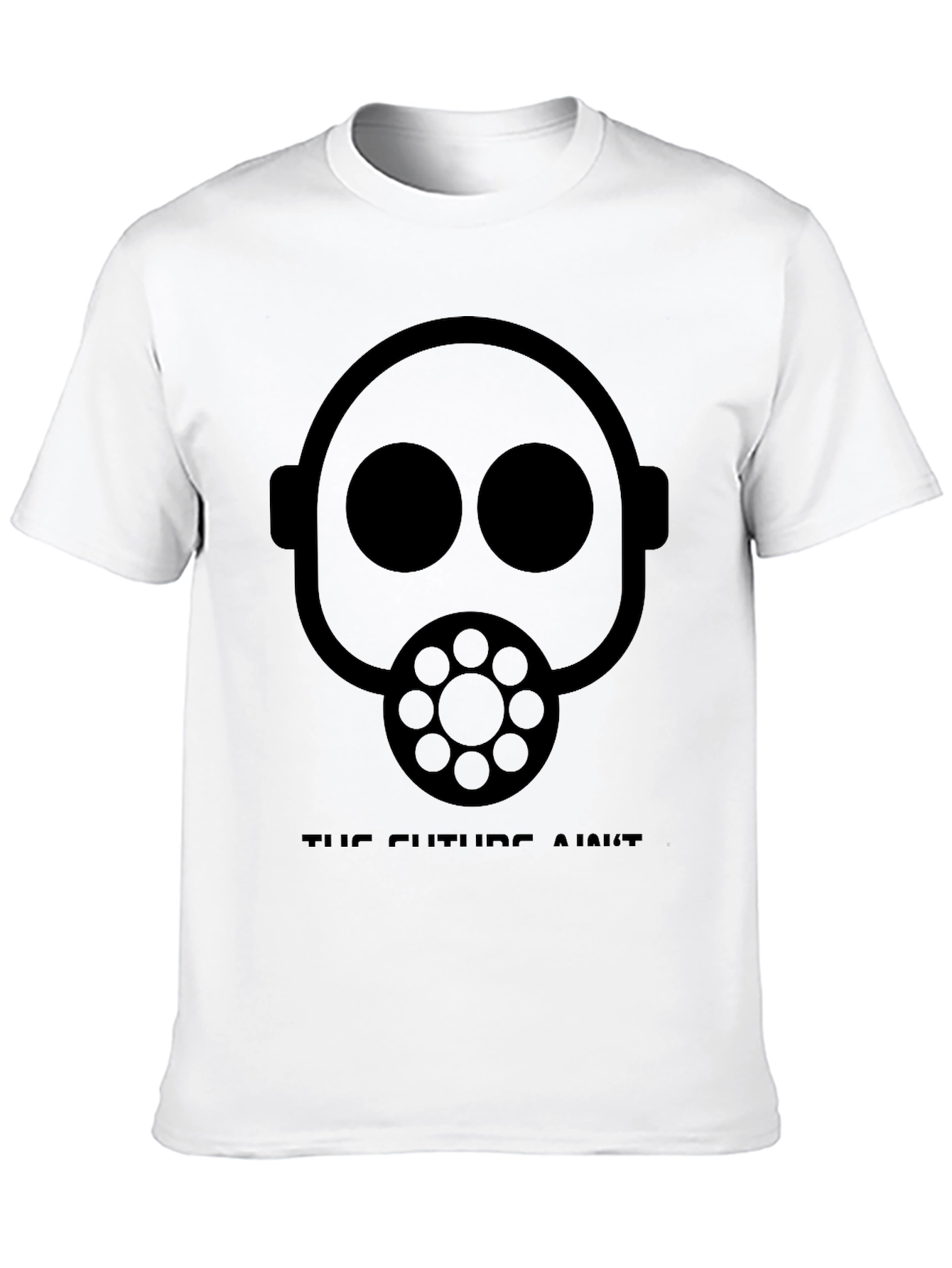 Gas Mask Graphic T-Shirt - Dark Humor Tee
