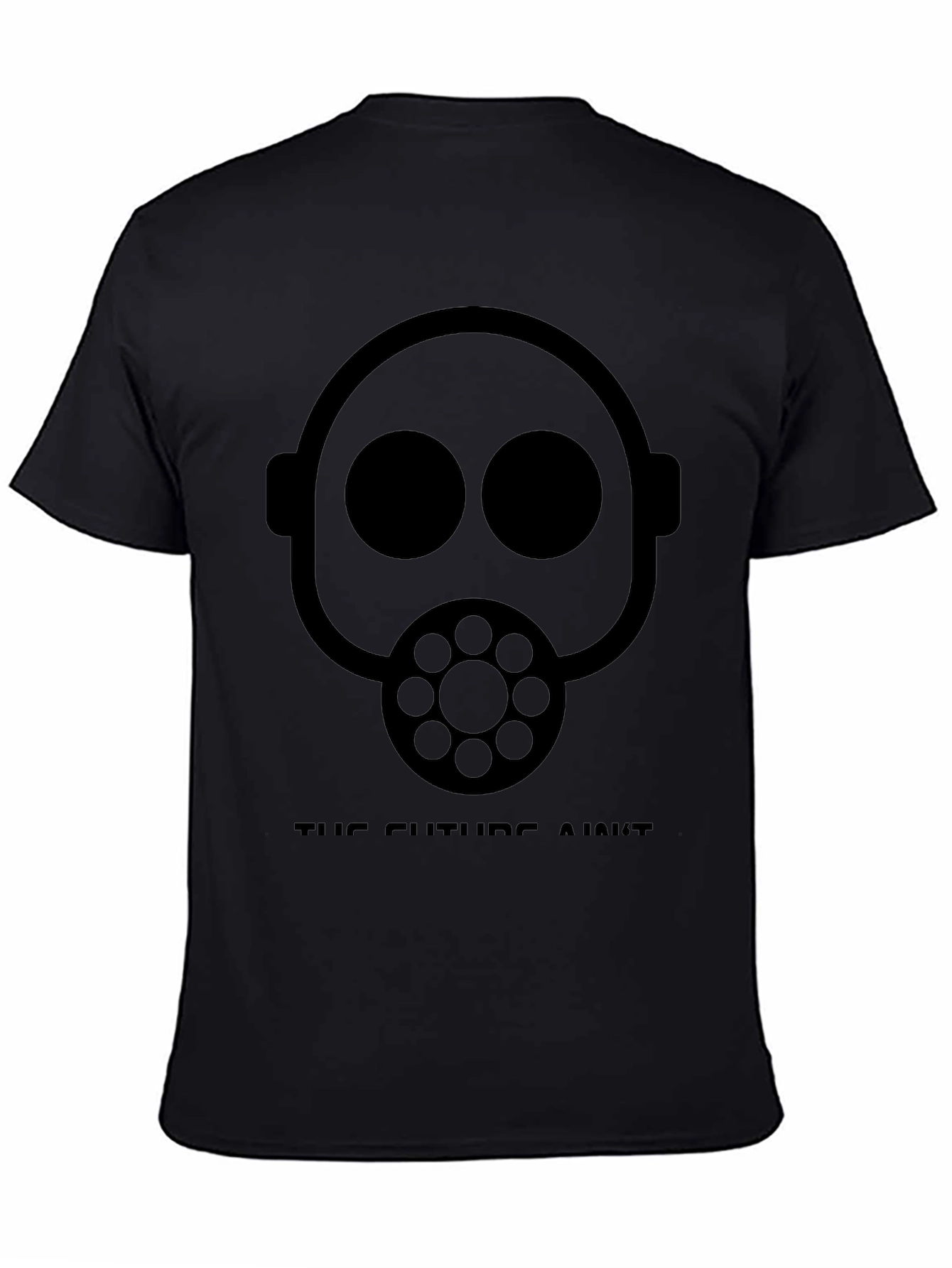 Gas Mask Graphic T-Shirt - Dark Humor Tee