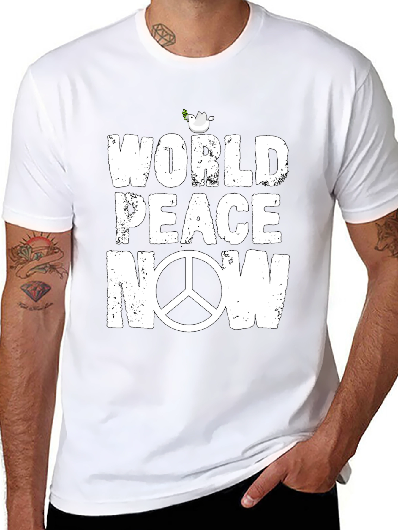 World Peace Now Graphic T-Shirt