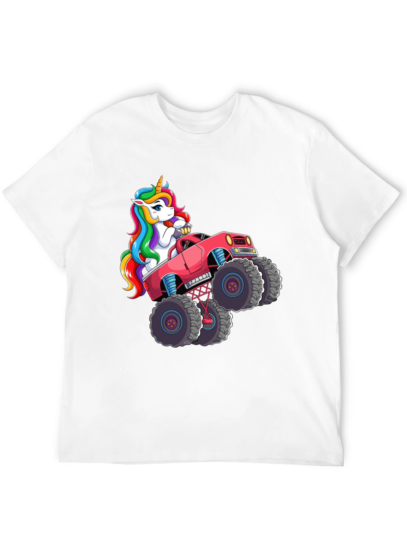 Unicorn Monster Truck Graphic Tee
