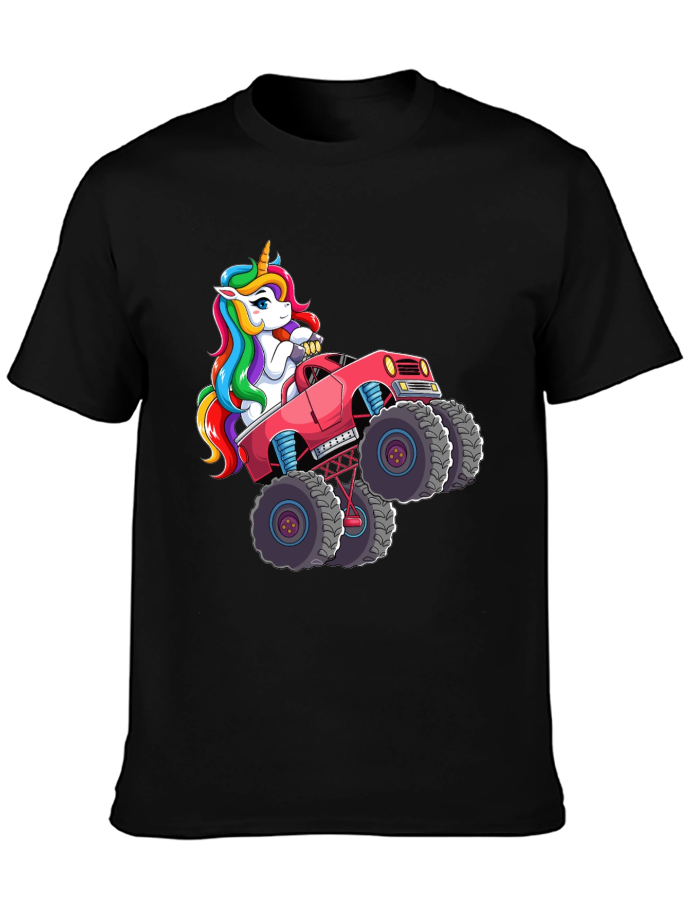 Unicorn Monster Truck Graphic Tee