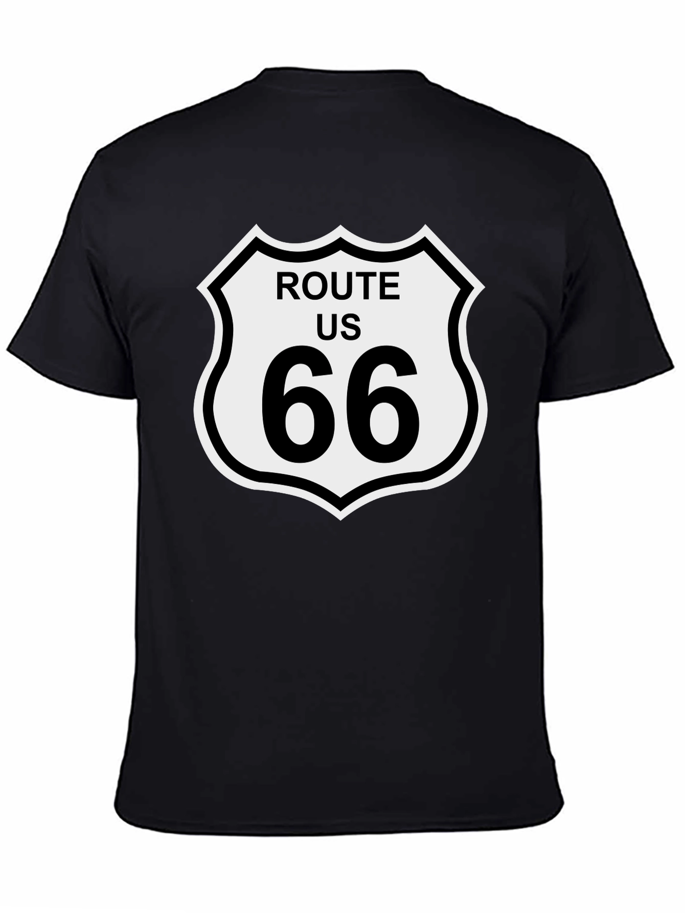 Route 66 Graphic Tee - Classic American Road Trip