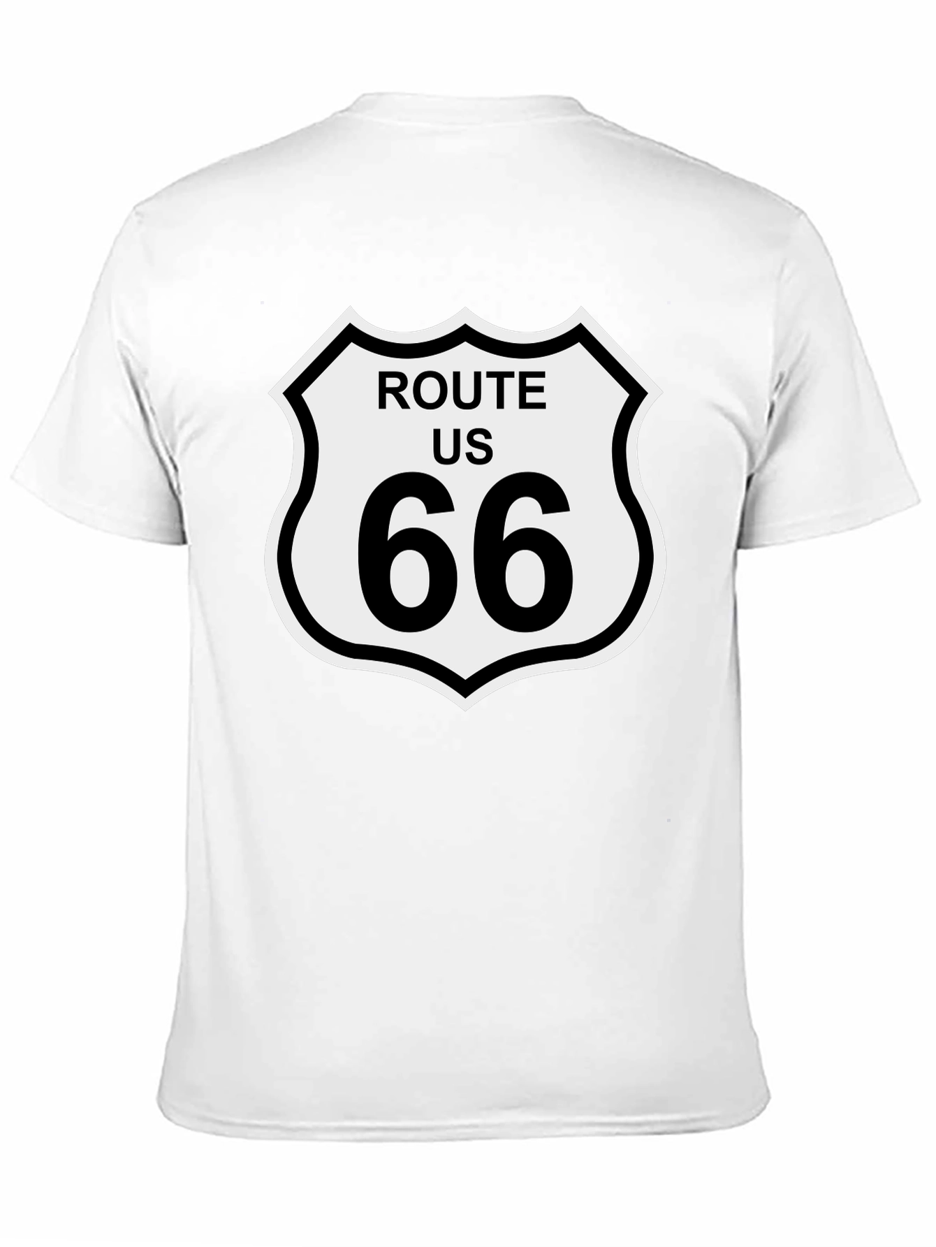 Route 66 Graphic Tee - Classic American Road Trip