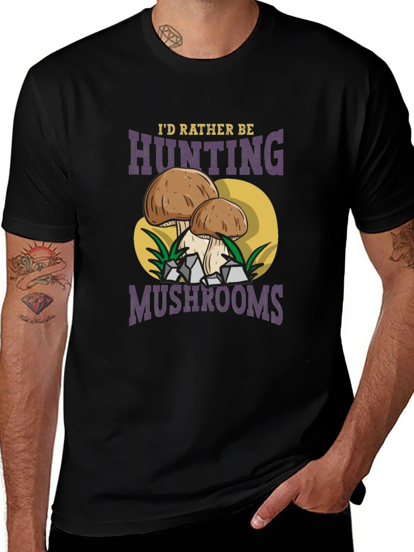 Mushroom Hunting T-Shirt - Nature Lover Tee