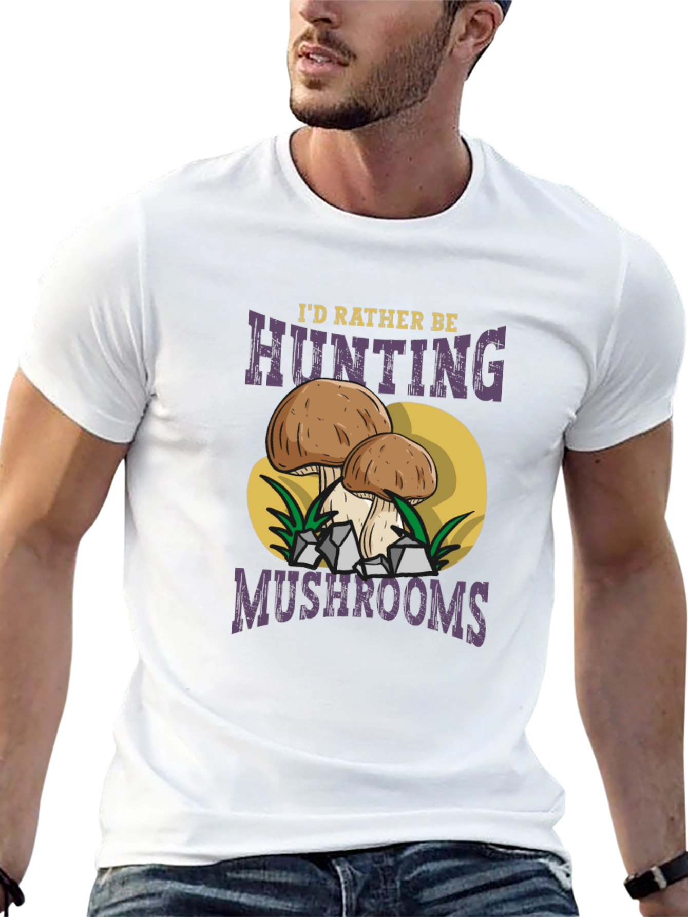 Mushroom Hunting T-Shirt - Nature Lover Tee