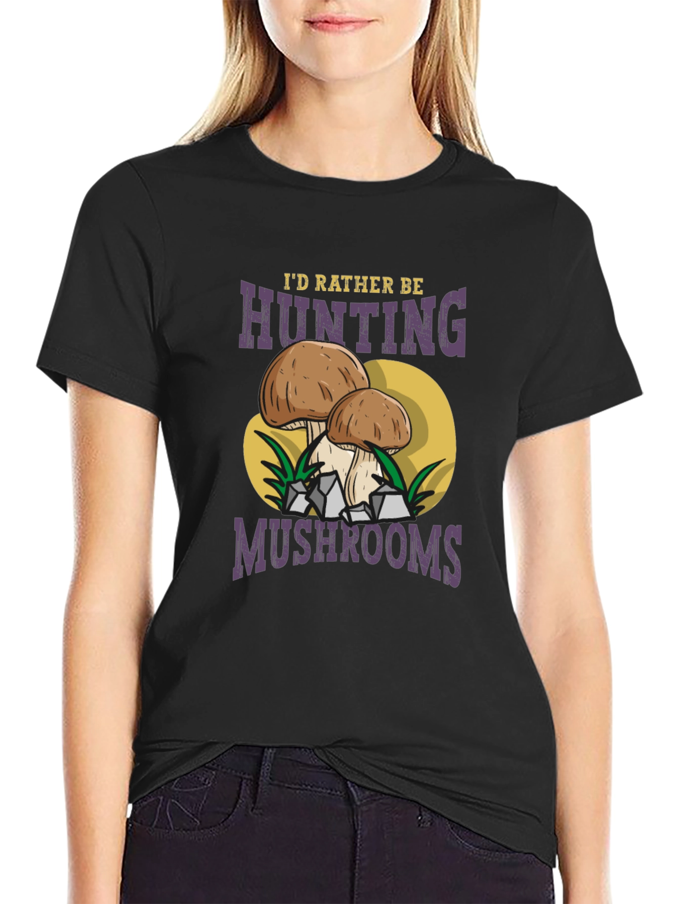 Mushroom Hunting T-Shirt - Nature Lover Tee